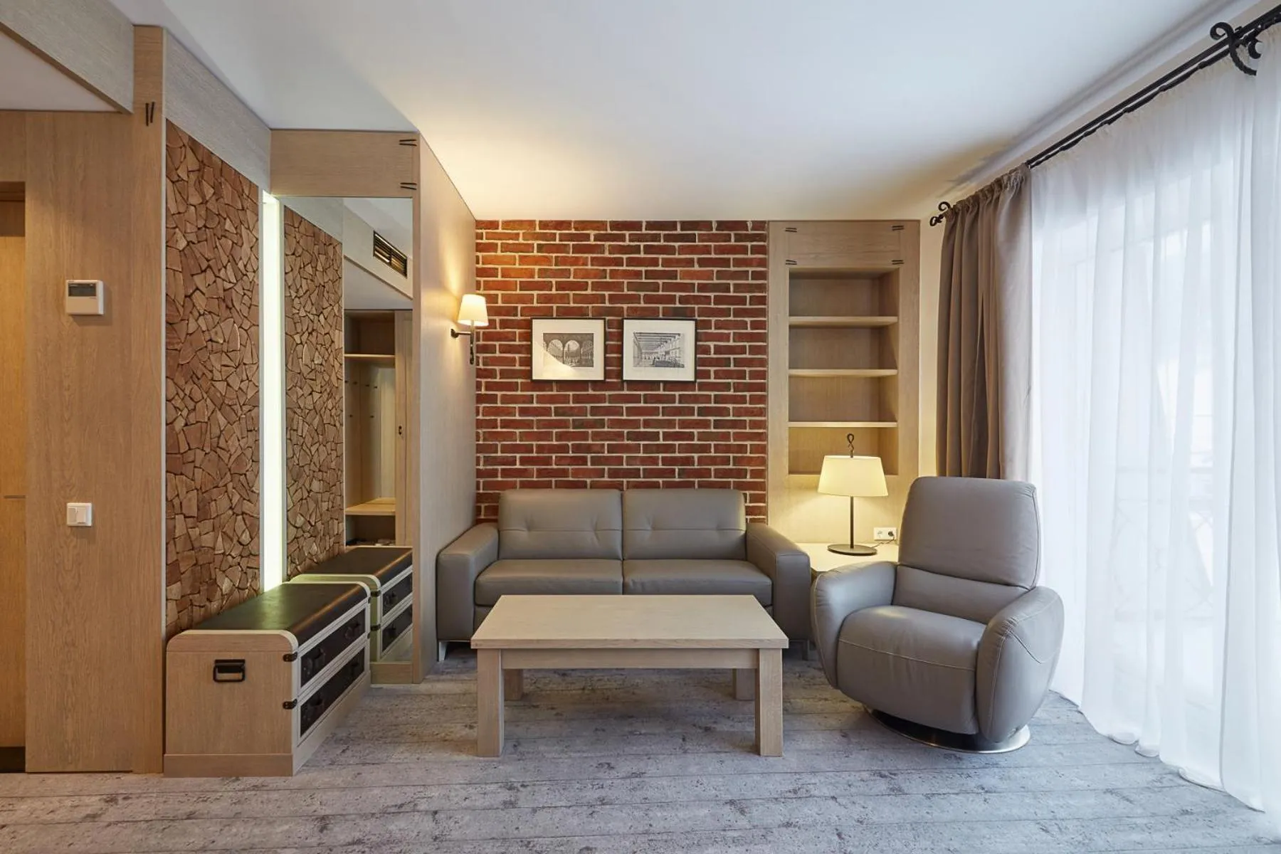 Living room in AmstelSki