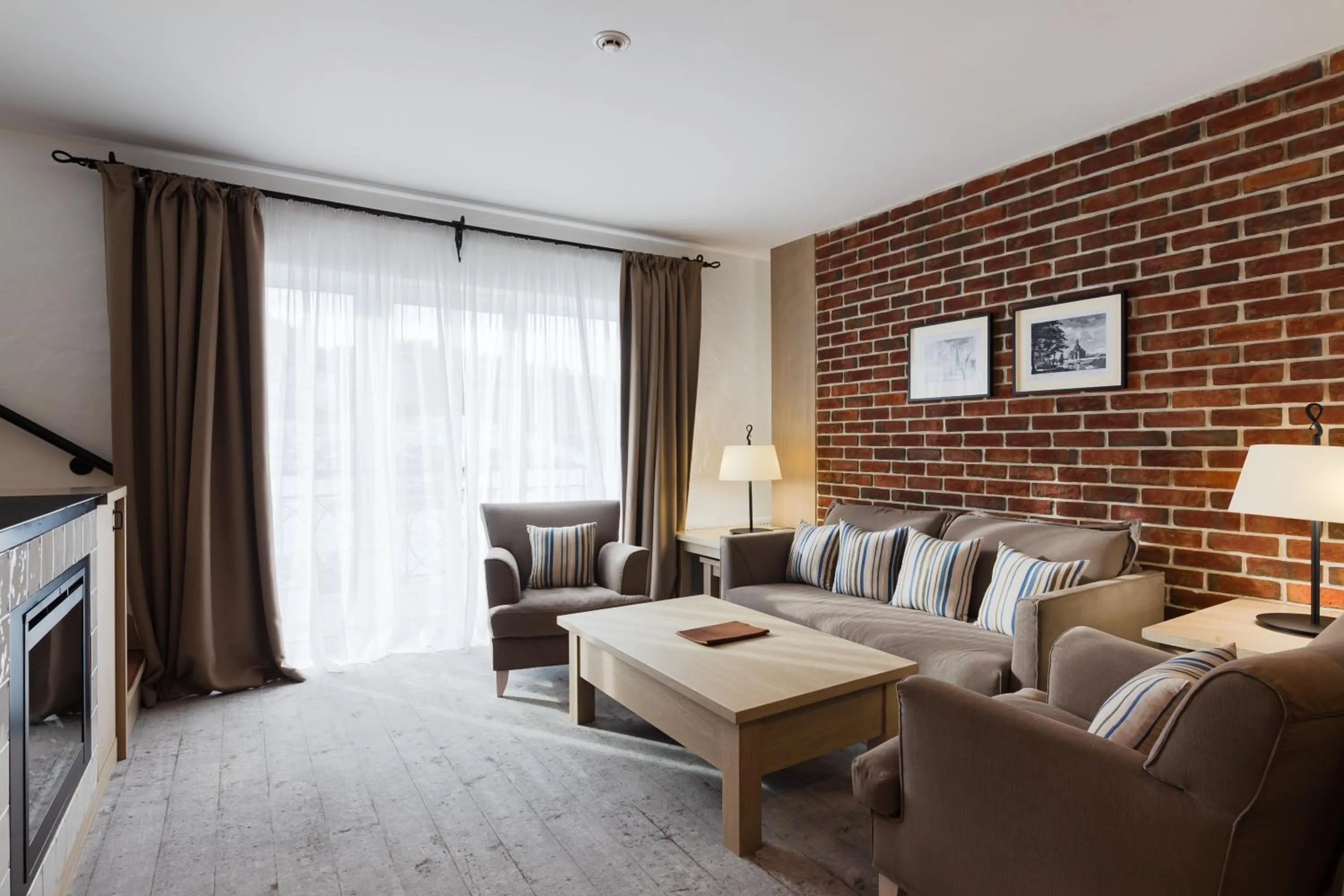 Living room in AmstelSki