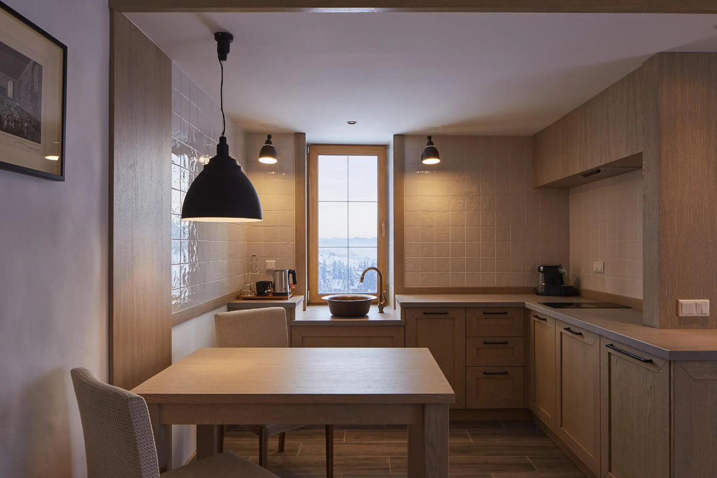 Kitchen or kitchenette in AmstelSki