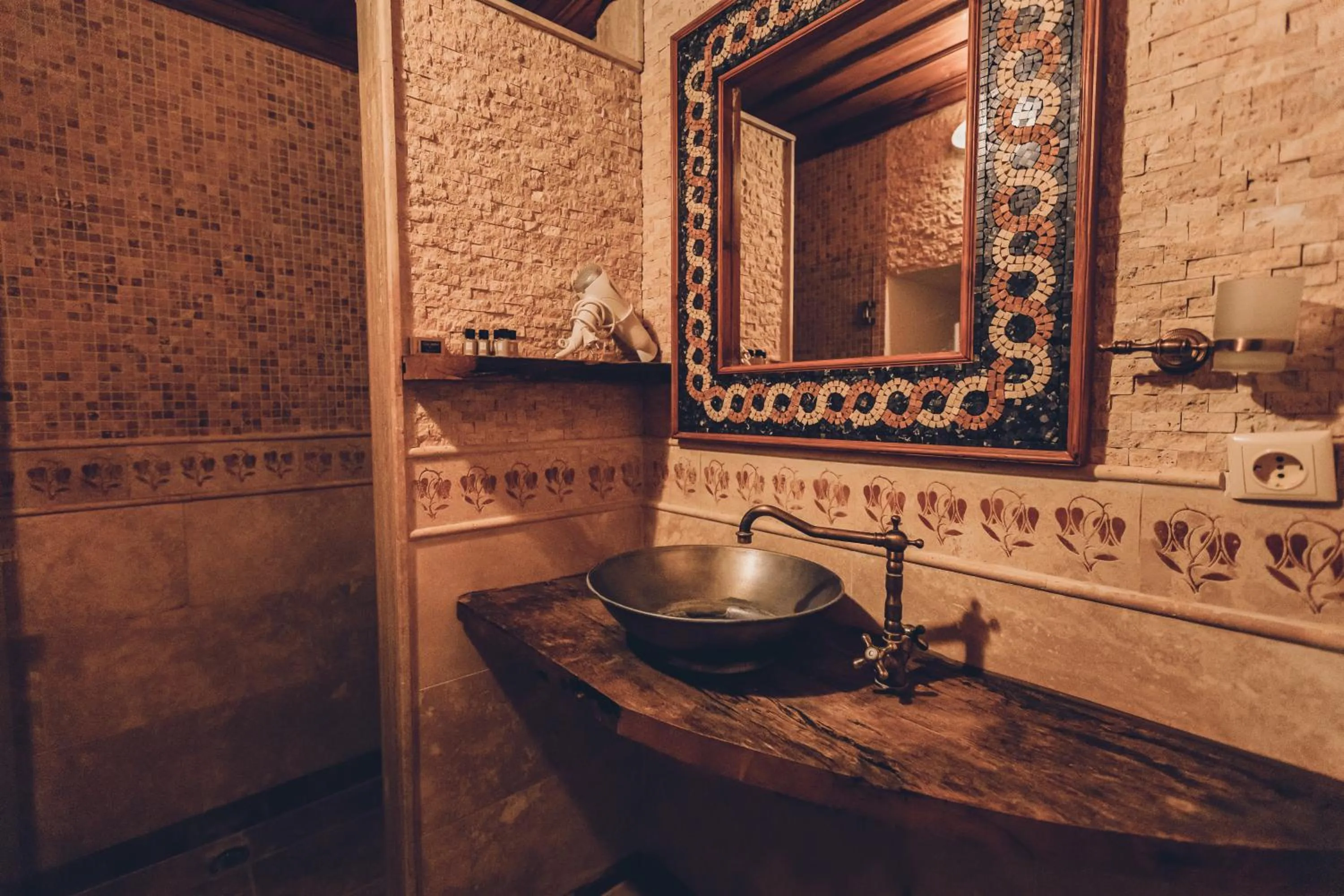 Bathroom in La maison de Şişik