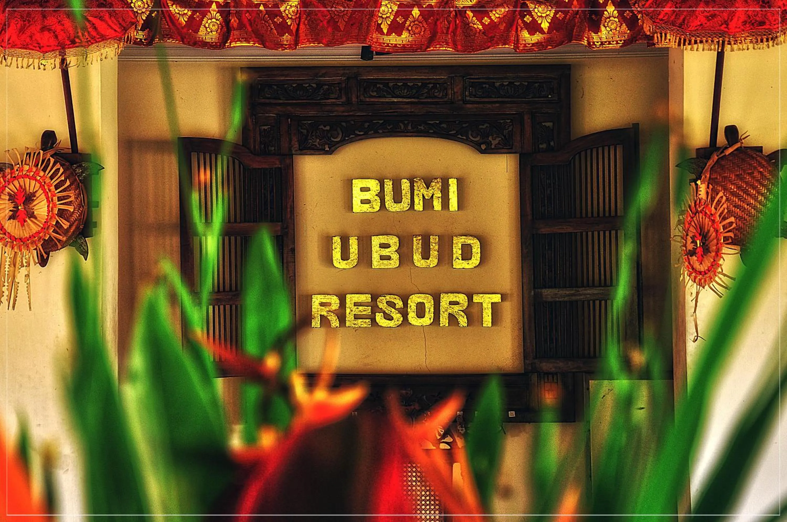 Lobby or reception in Bumi Ubud Resort