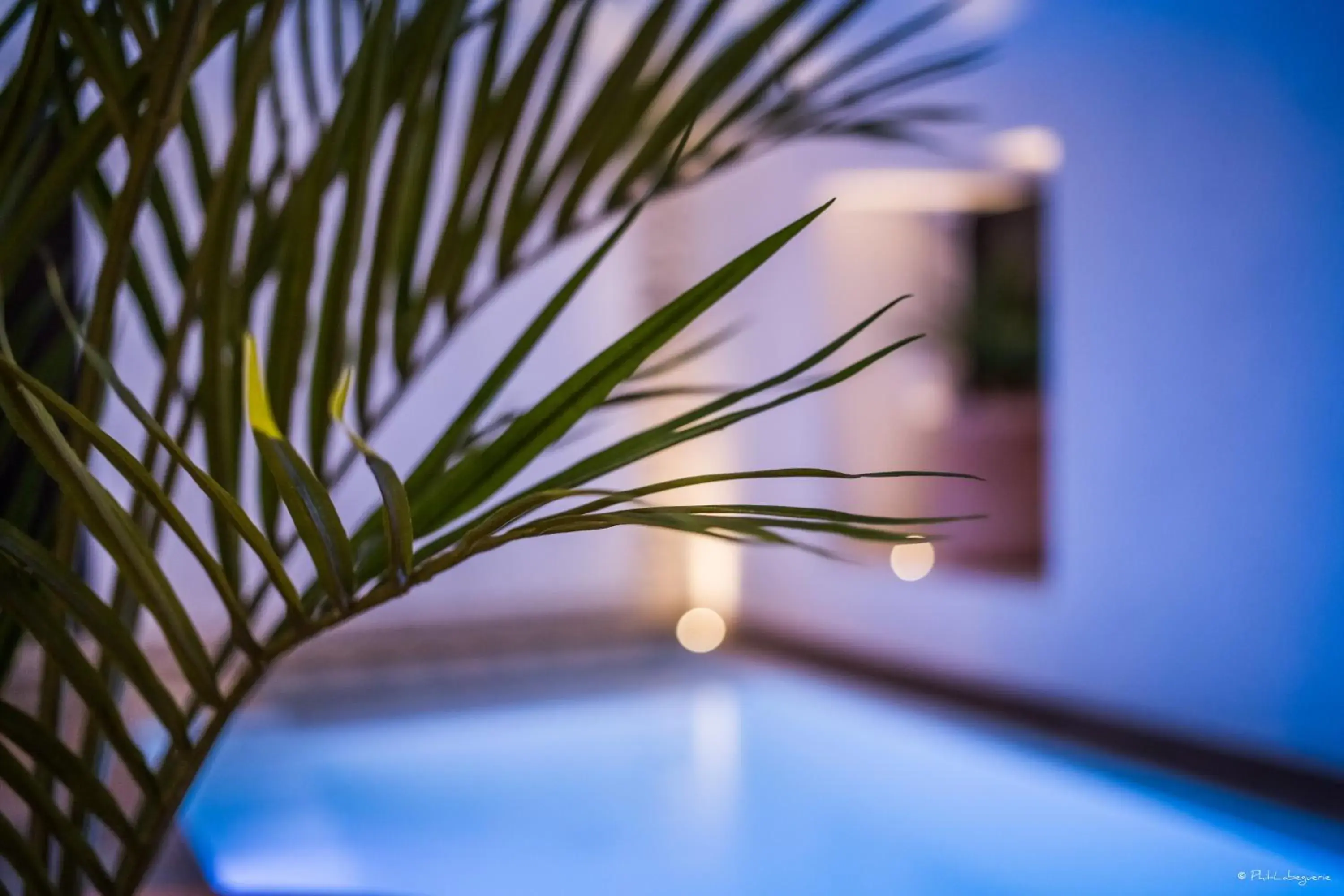 Swimming pool in Laz' Hotel Spa Urbain Paris Swimming pool in Laz' Hotel Spa Urbain Paris