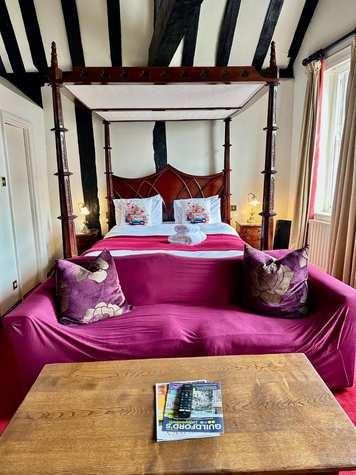 Bed in The Angel Posting House & Livery