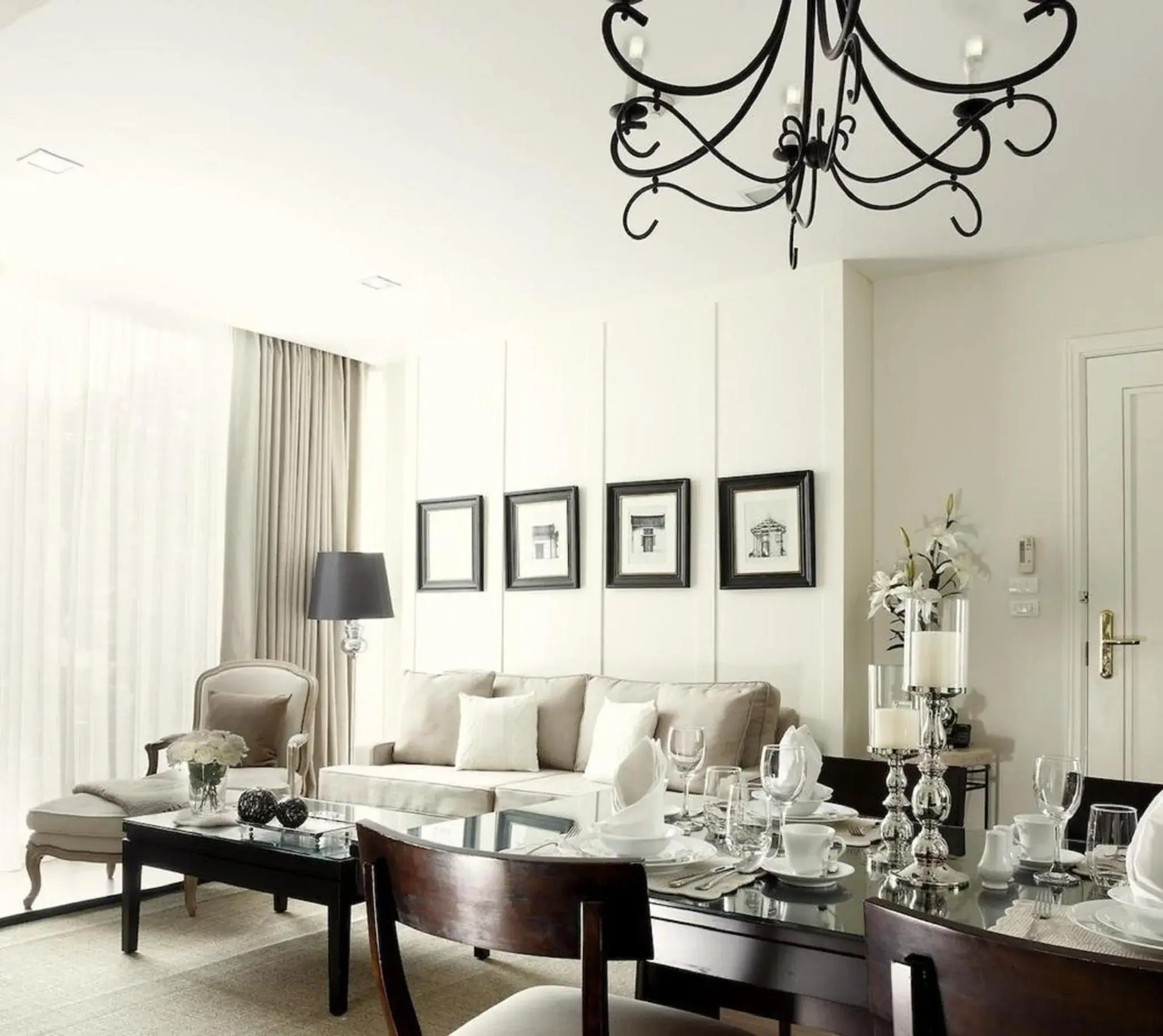 Dining area in Rongratana Executive Residence Bangkok Dining area in Rongratana Executive Residence Bangkok