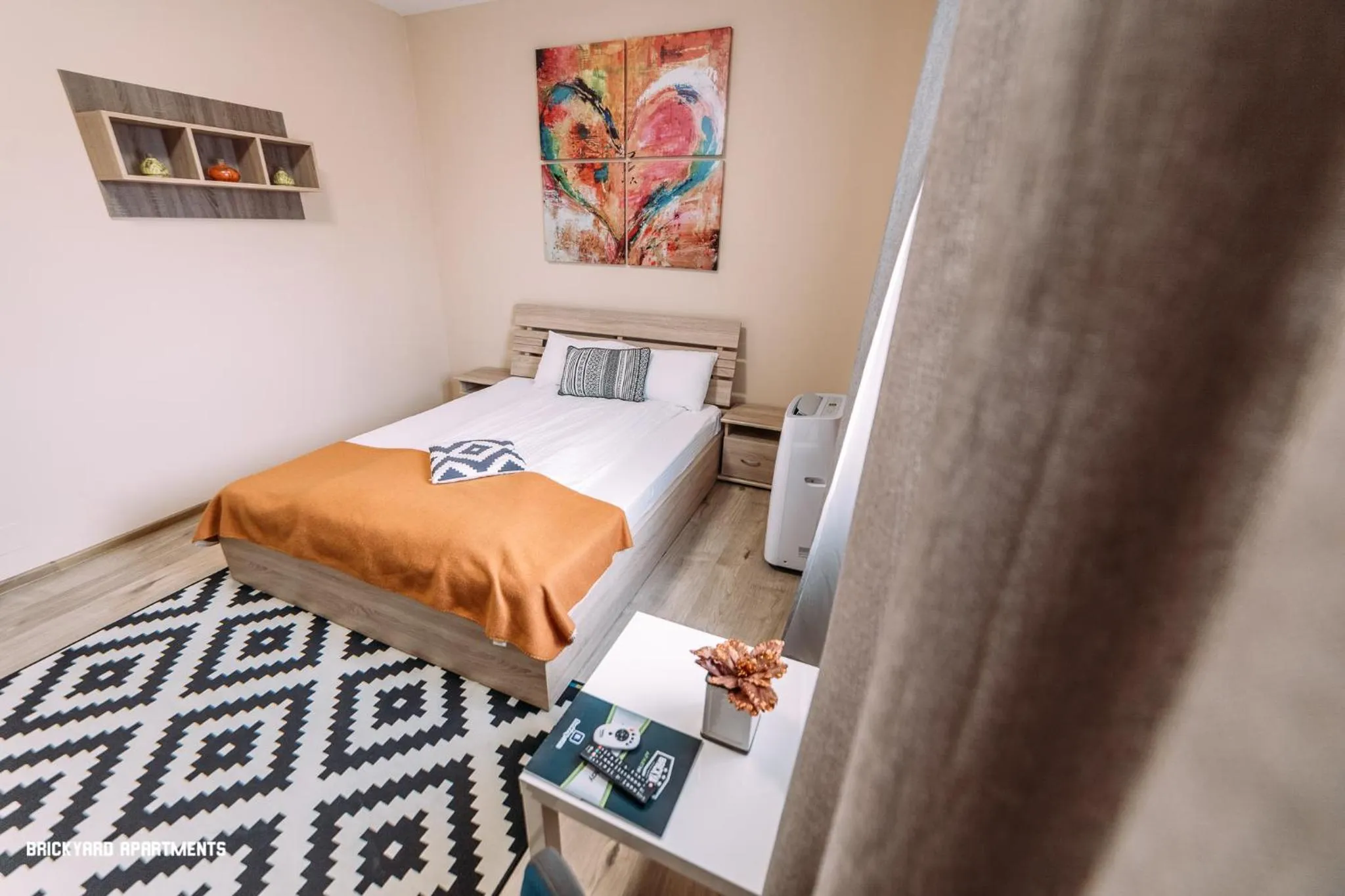 Bed in Brickyard Apartments Cluj