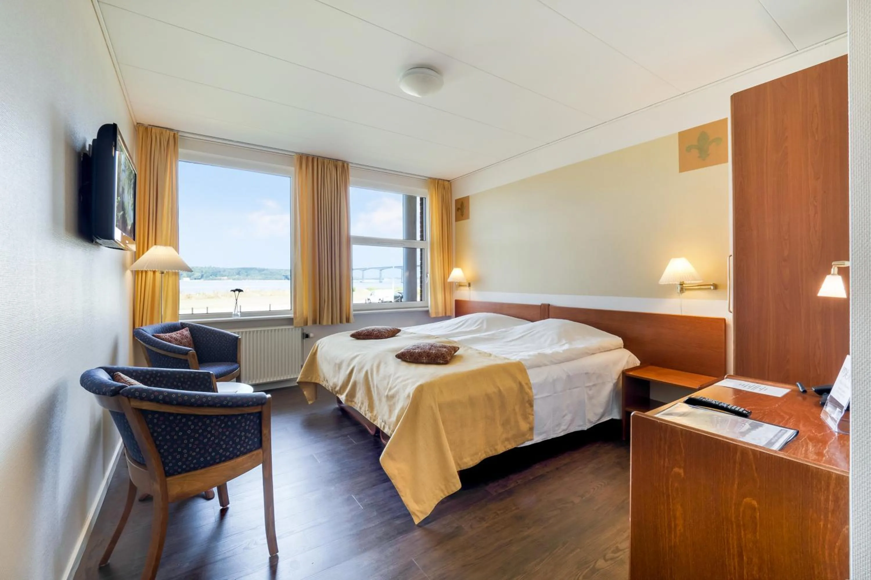 Bedroom, Bed in Hotel Pinenhus