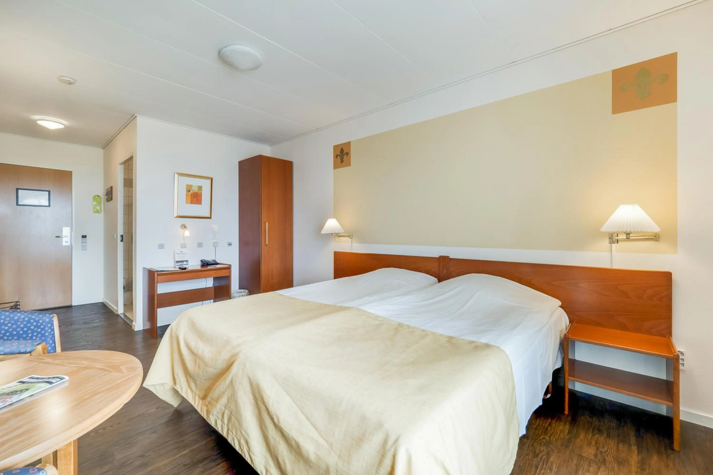 Bedroom, Bed in Hotel Pinenhus