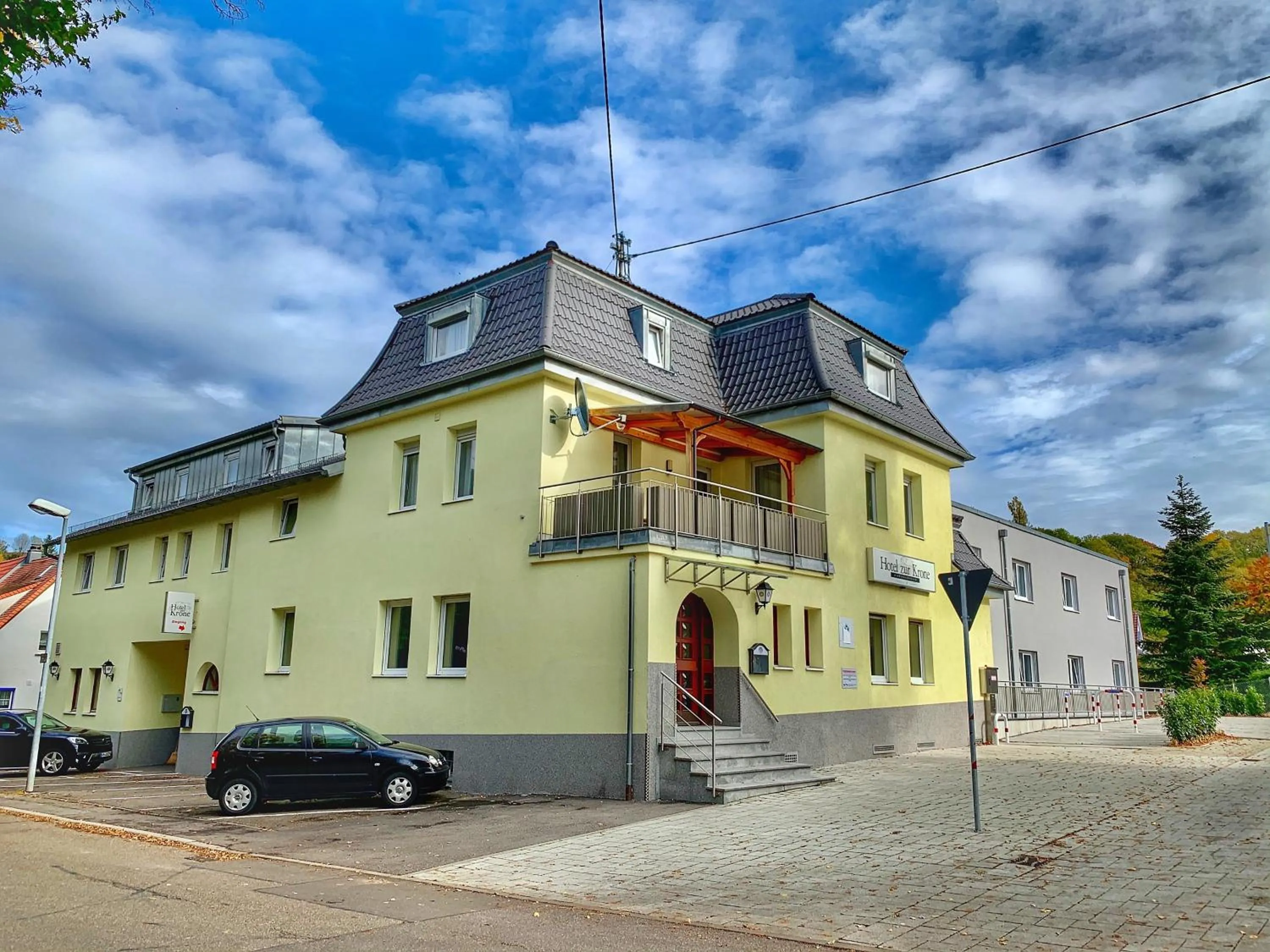 Property building in Garni-Hotel zur Krone