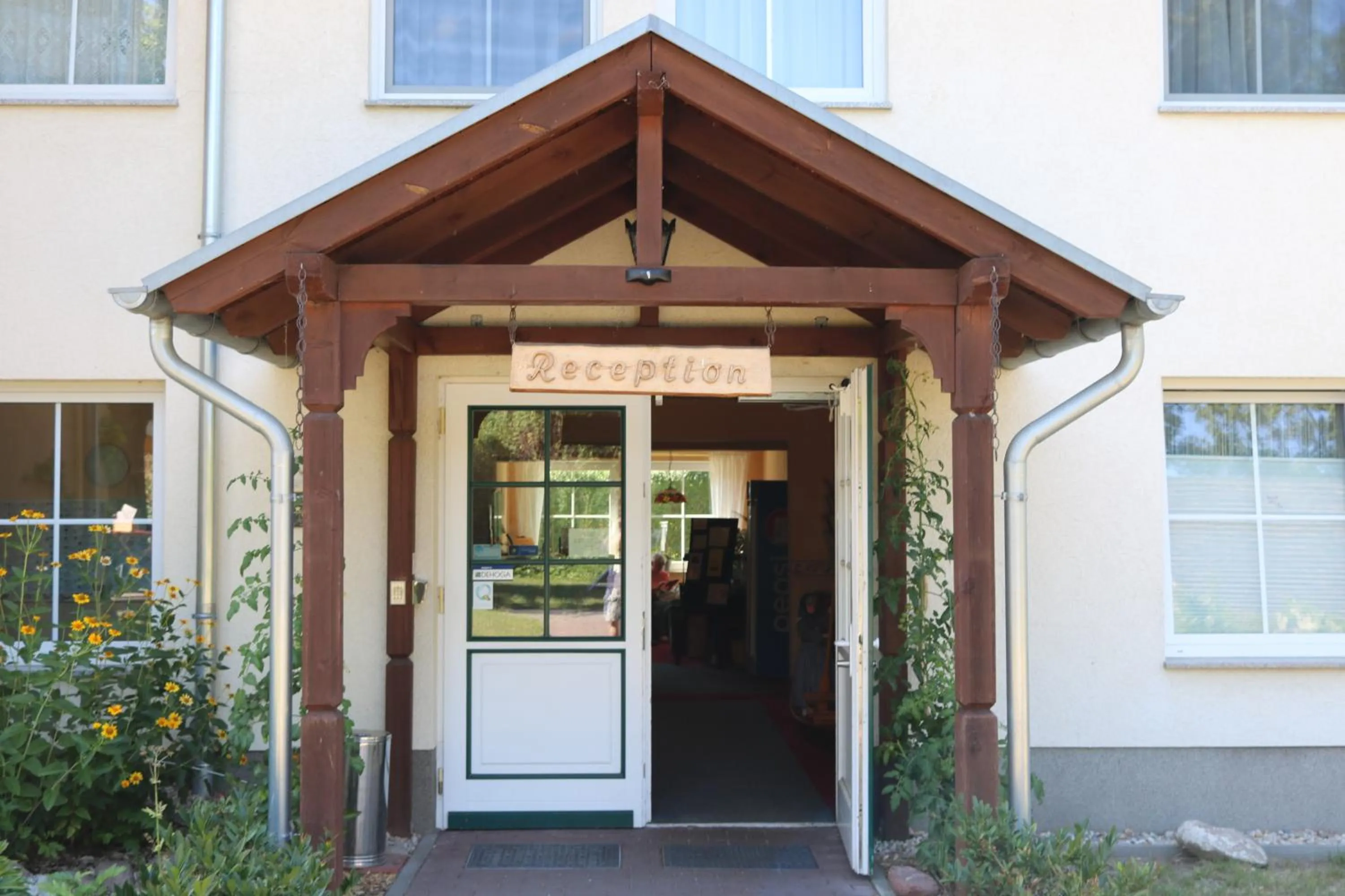 Lobby or reception in Radduscher Hafen