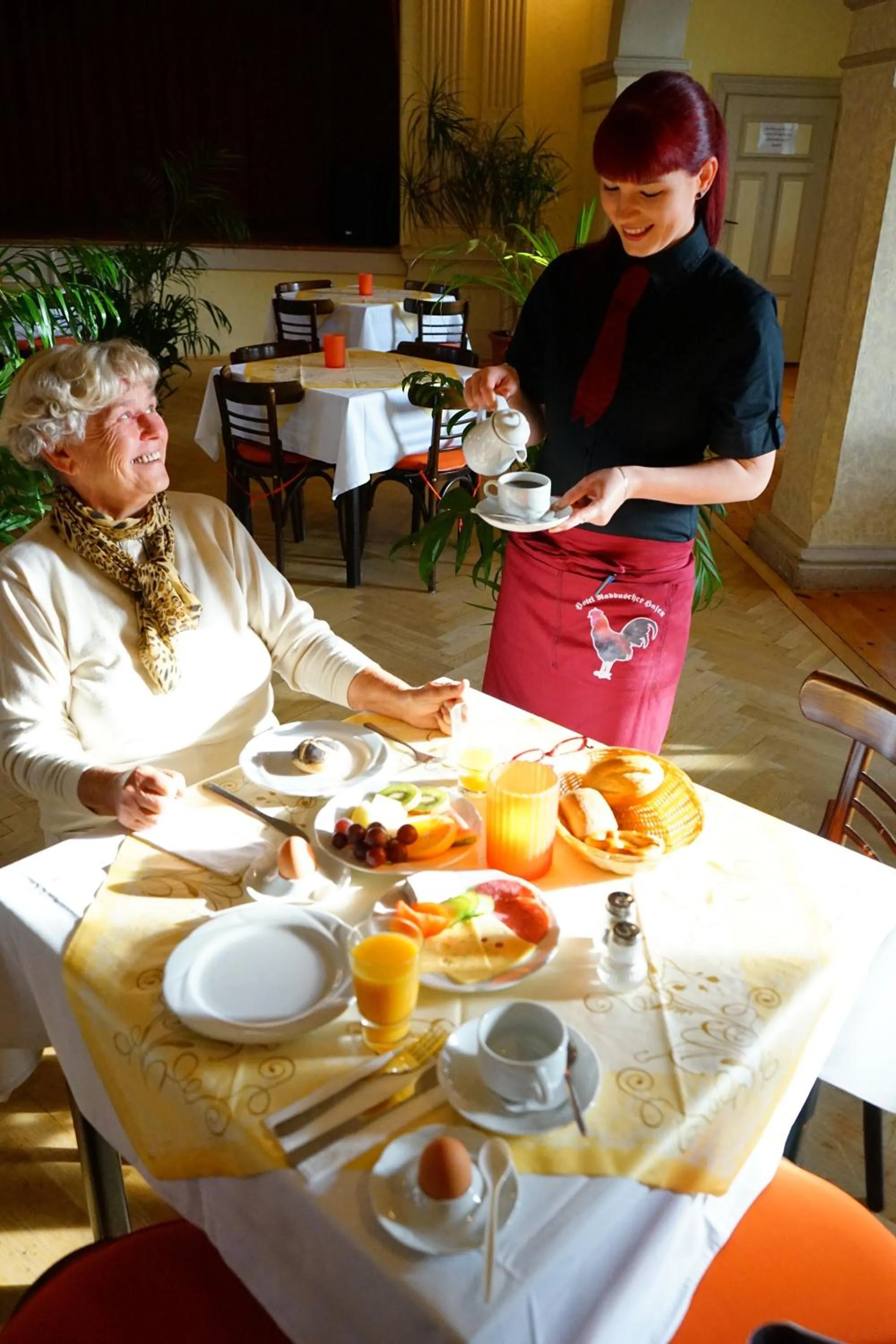 Guests in Radduscher Hafen