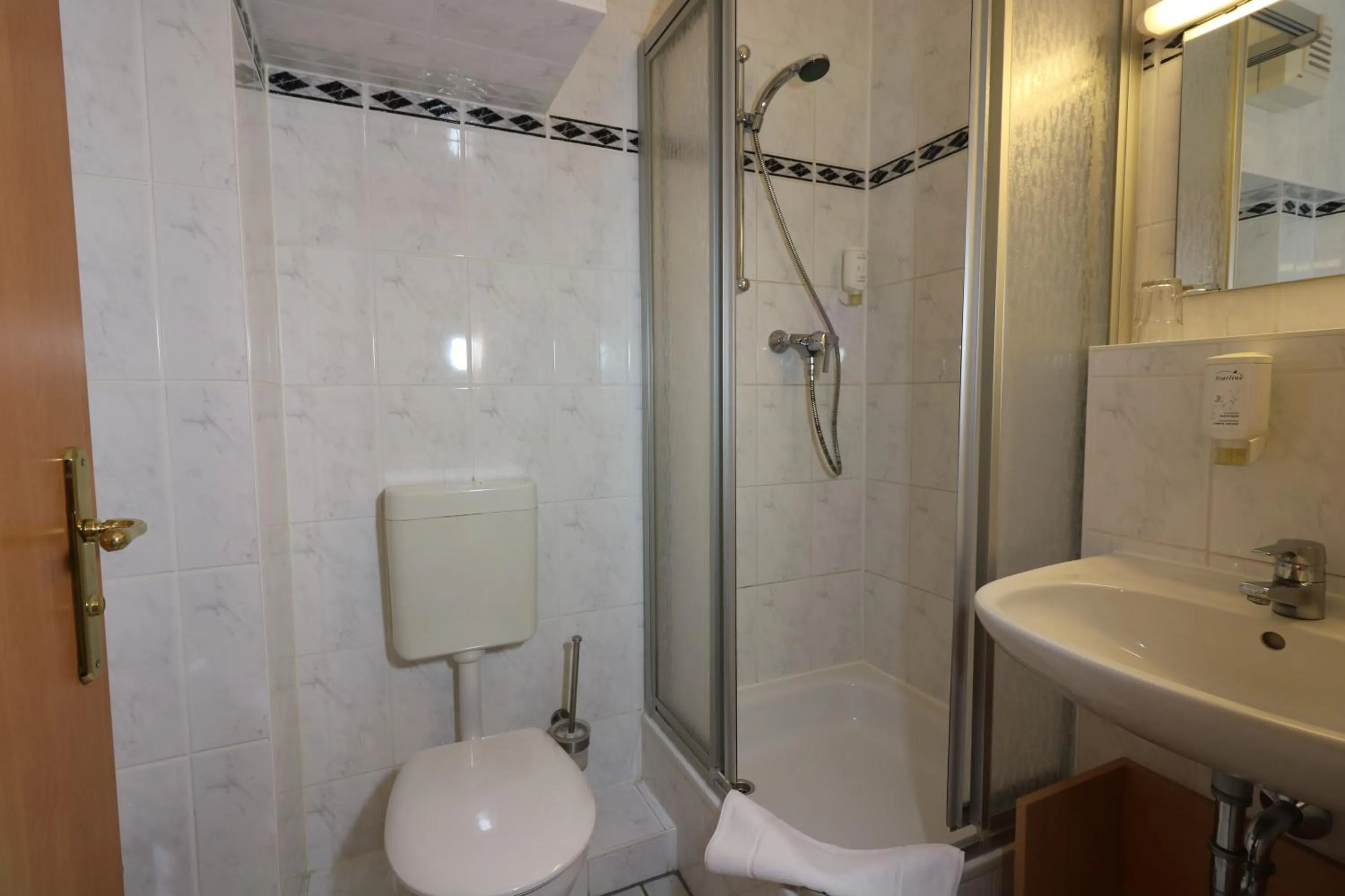 Shower in Radduscher Hafen