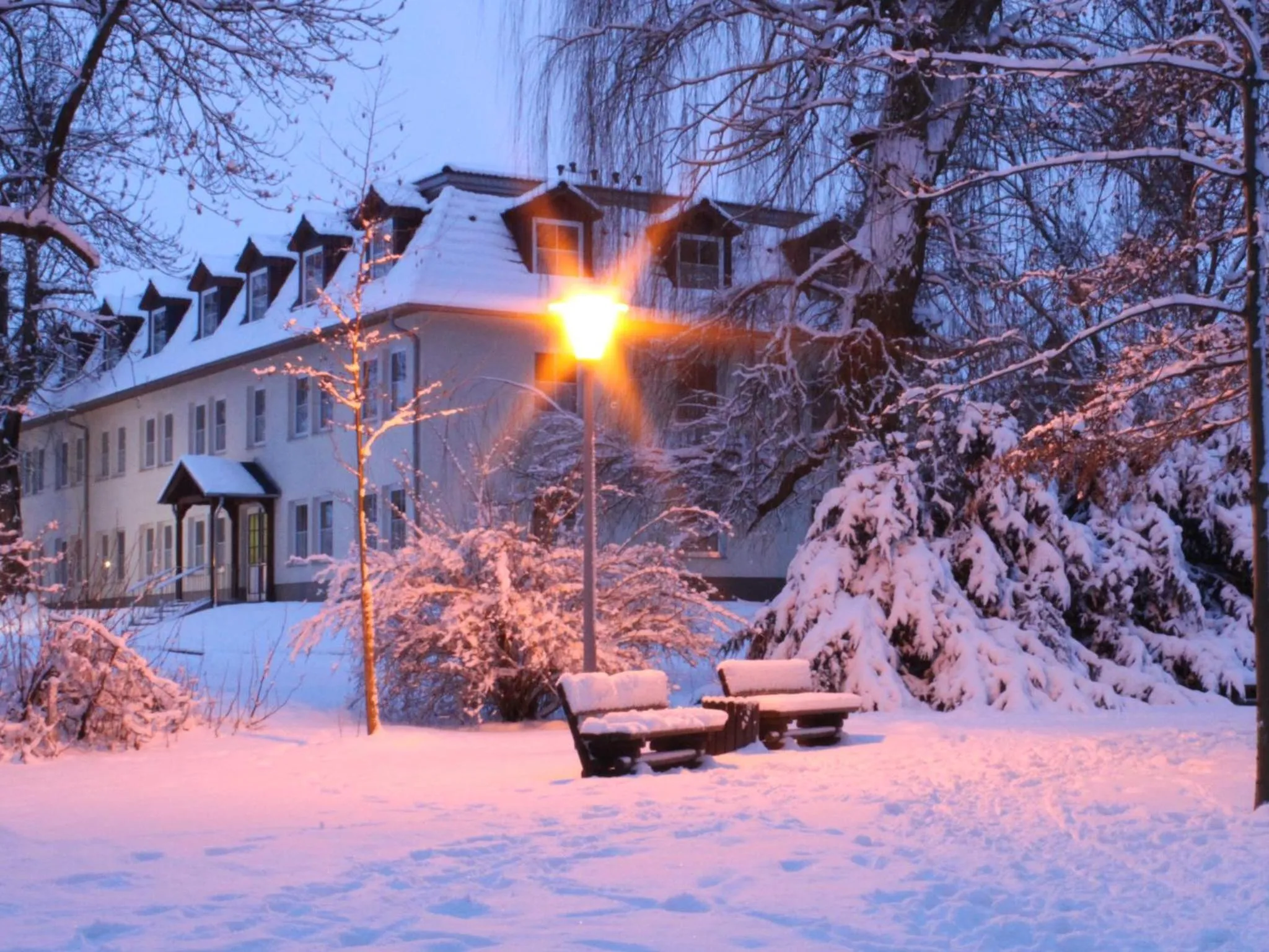 Natural landscape in Radduscher Hafen