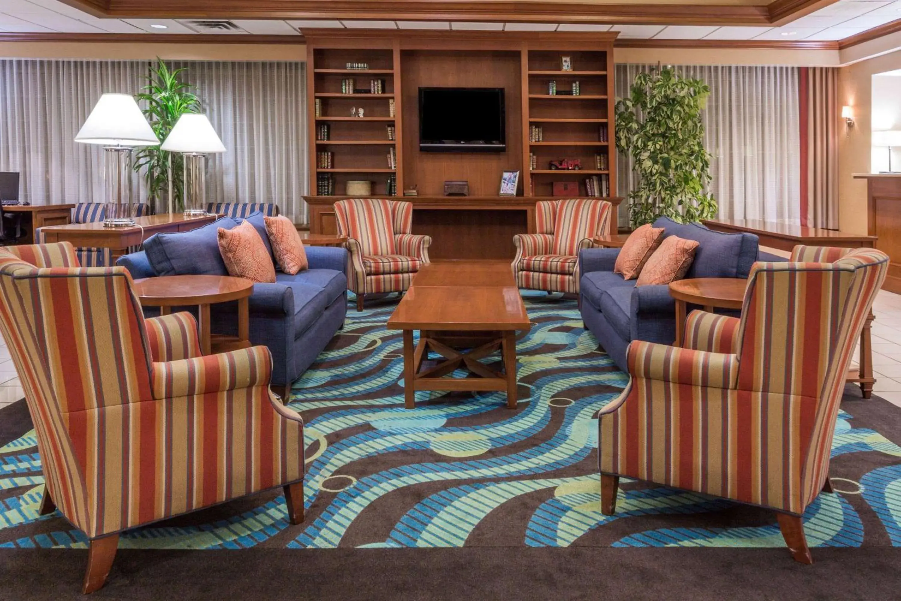 Lobby or reception in Wyndham Garden Manassas Lobby or reception in Wyndham Garden Manassas