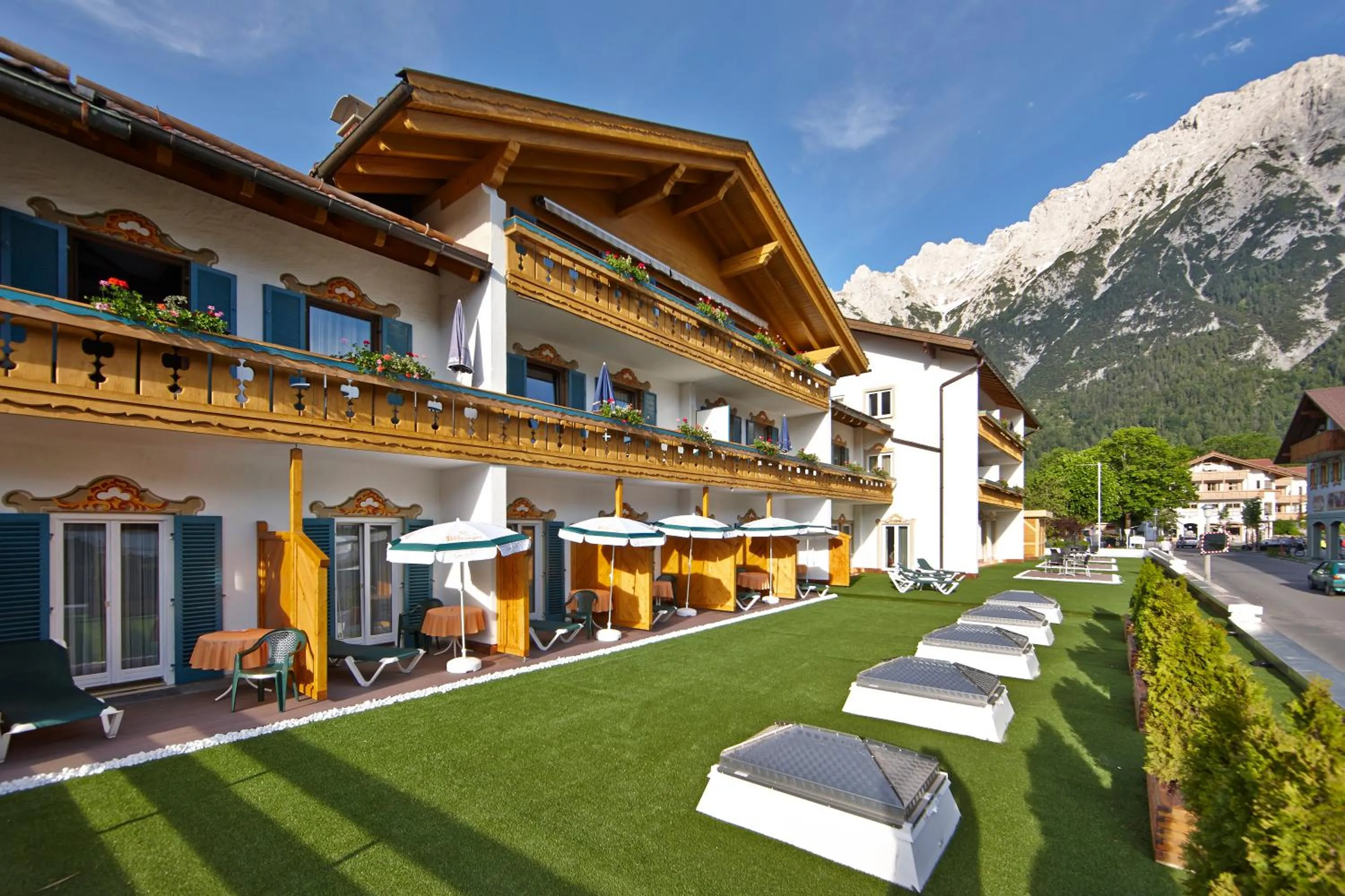 Property building in Alpenhotel Rieger