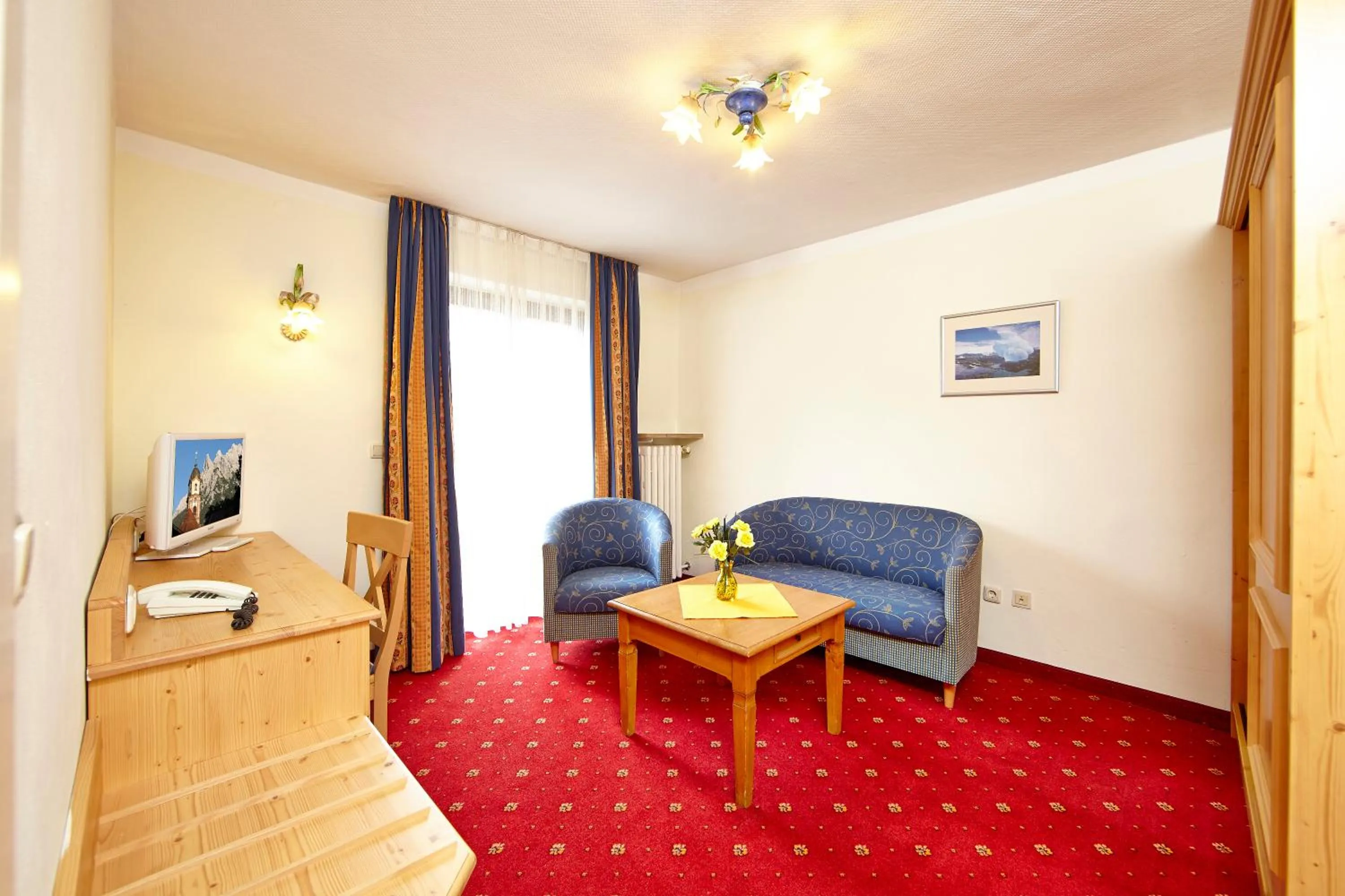 Living room in Alpenhotel Rieger
