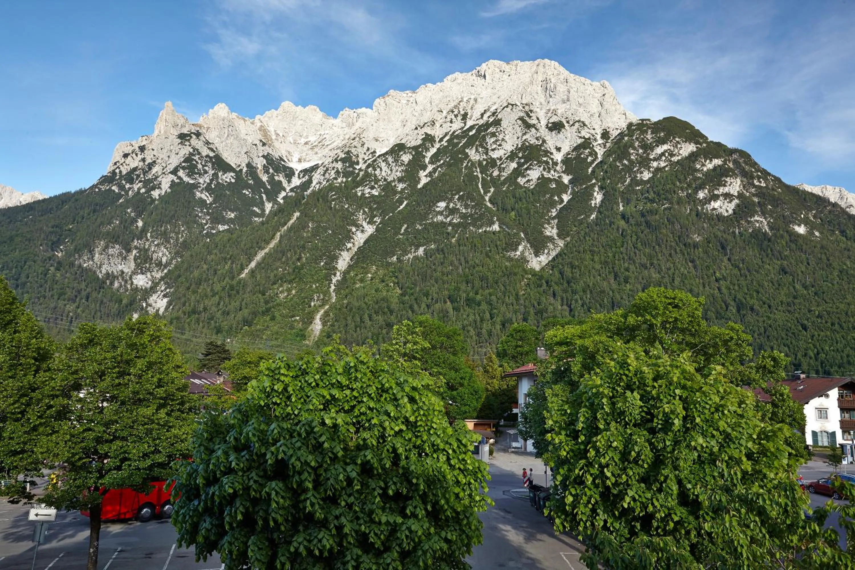 View (from property/room) in Alpenhotel Rieger