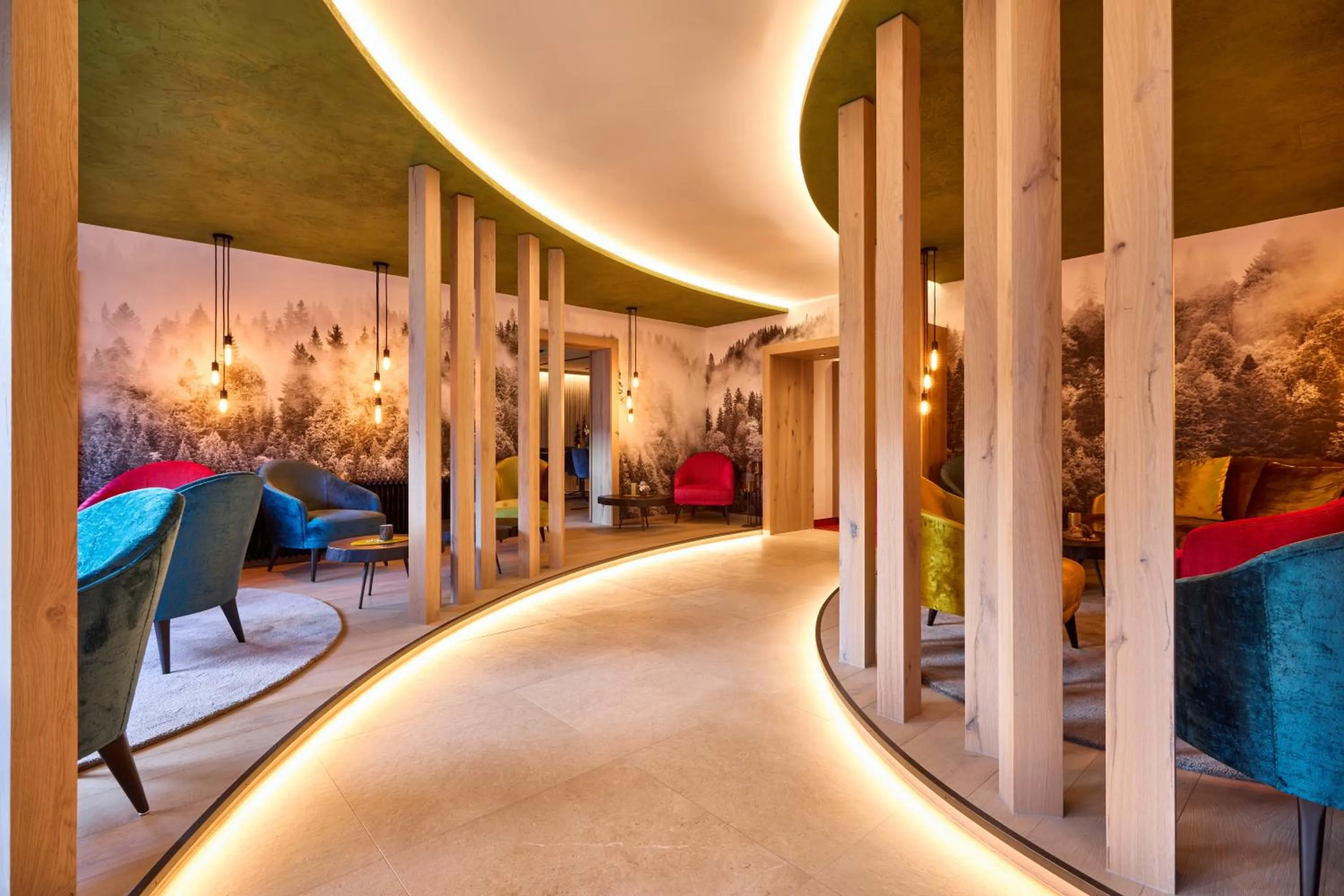 Lobby or reception in Alpenhotel Rieger