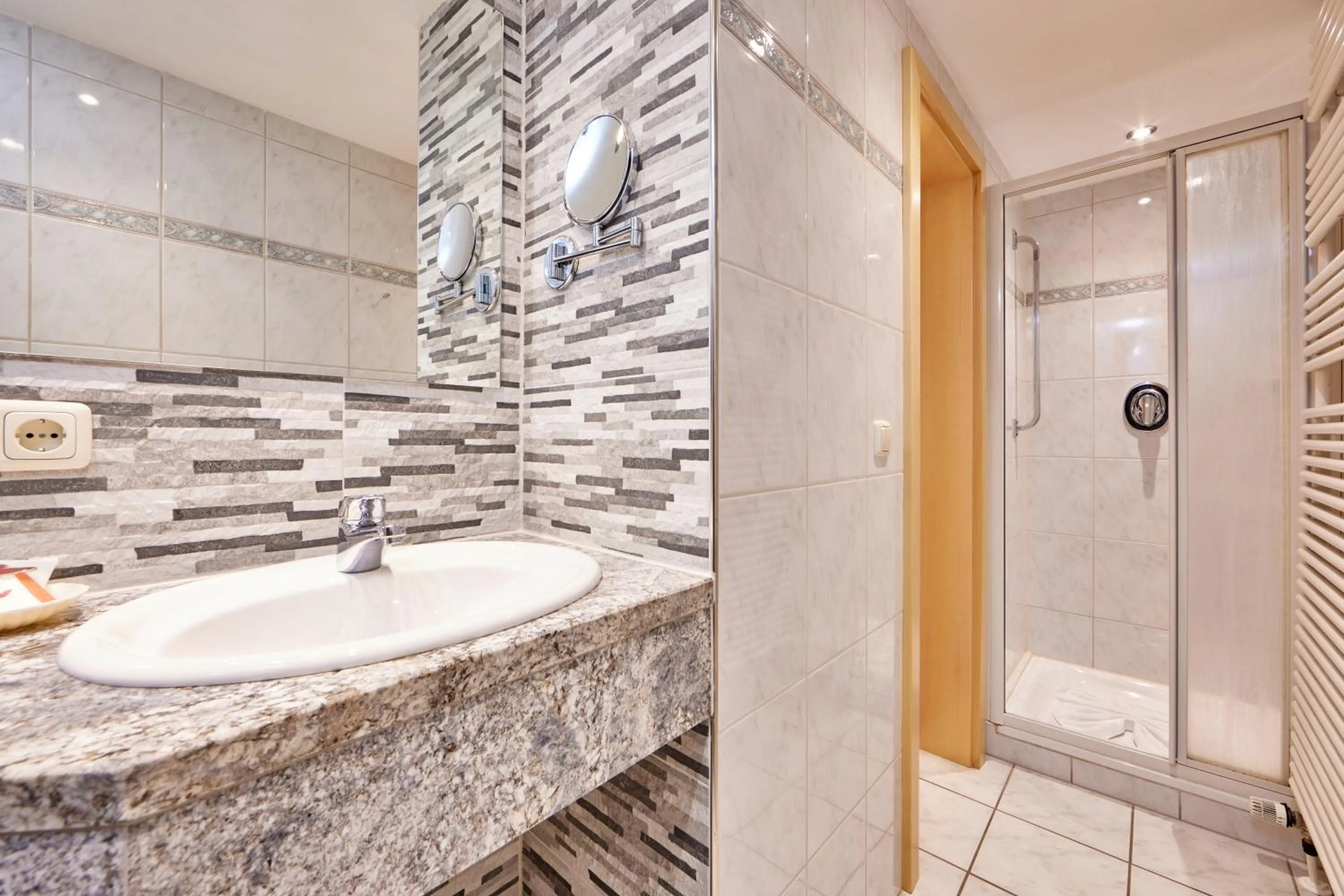 Shower in Alpenhotel Rieger