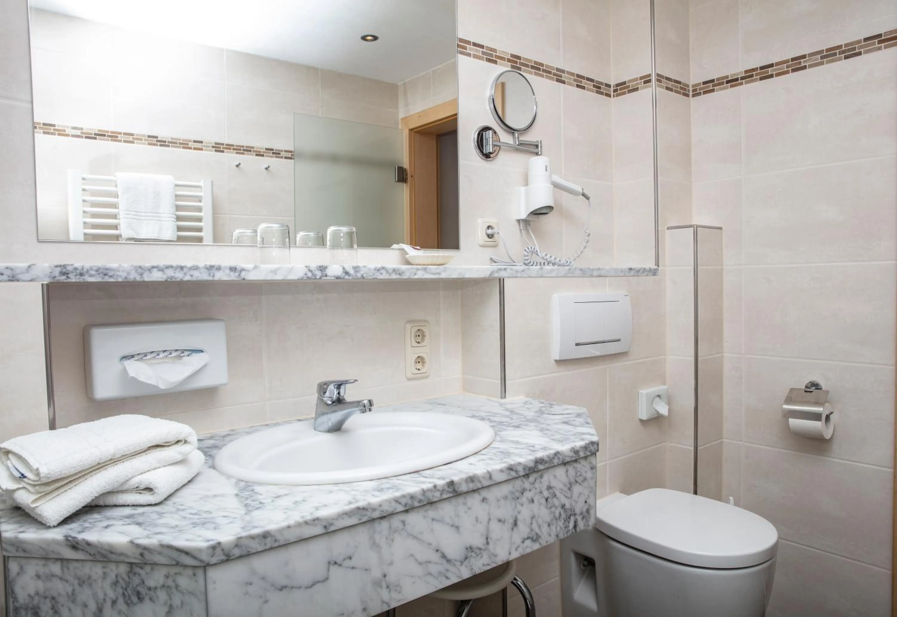 Toilet in Alpenhotel Rieger