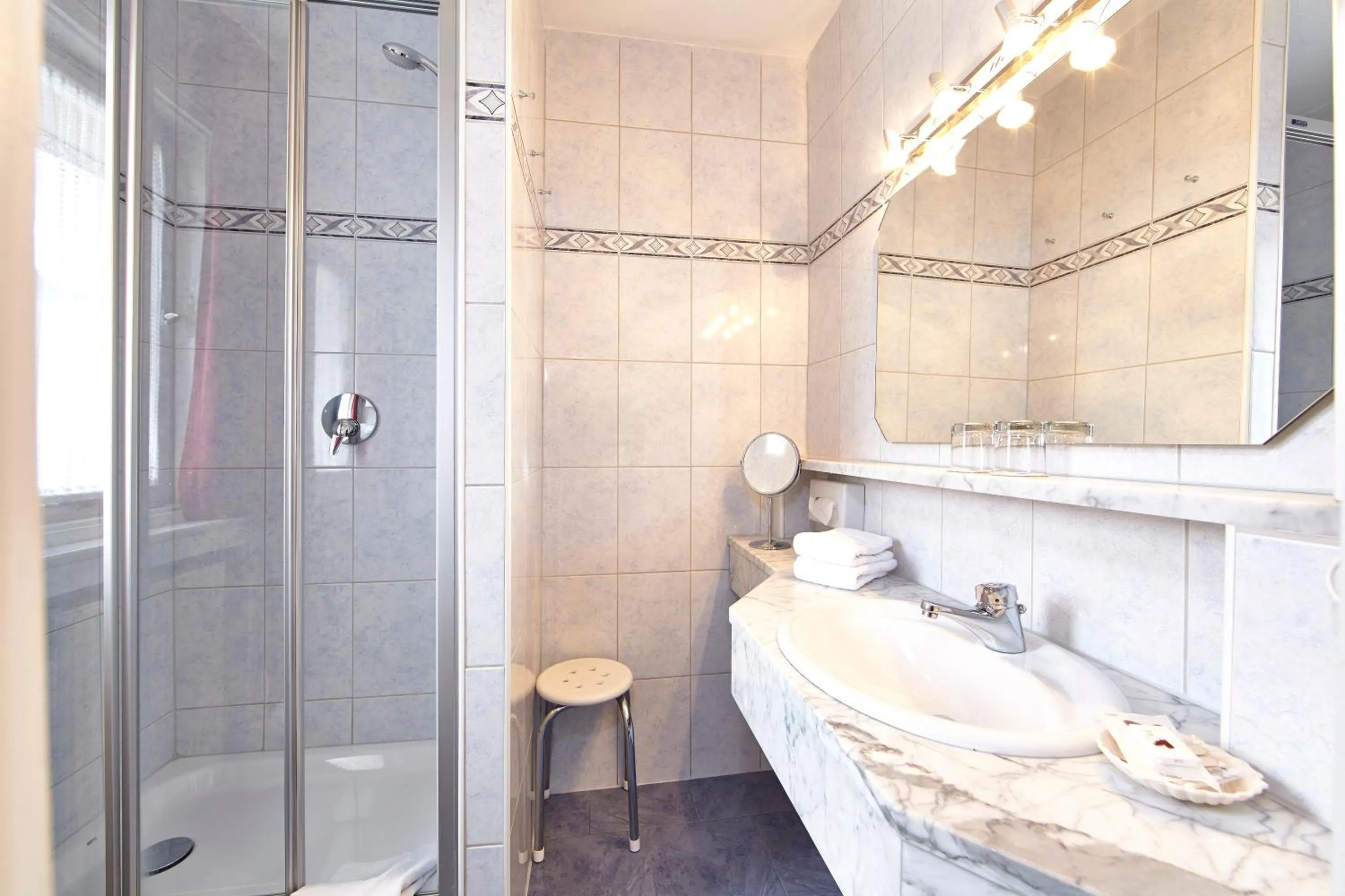 Bathroom in Alpenhotel Rieger