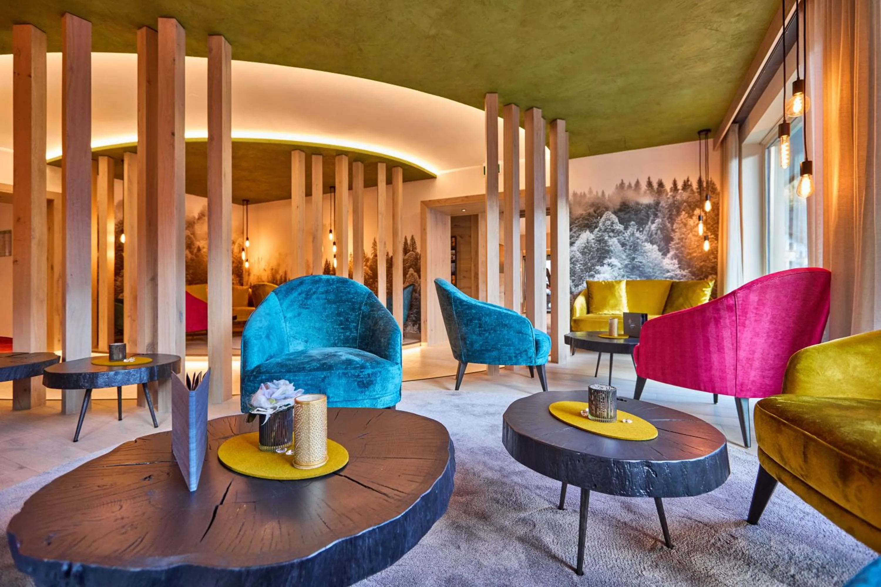 Lobby or reception in Alpenhotel Rieger