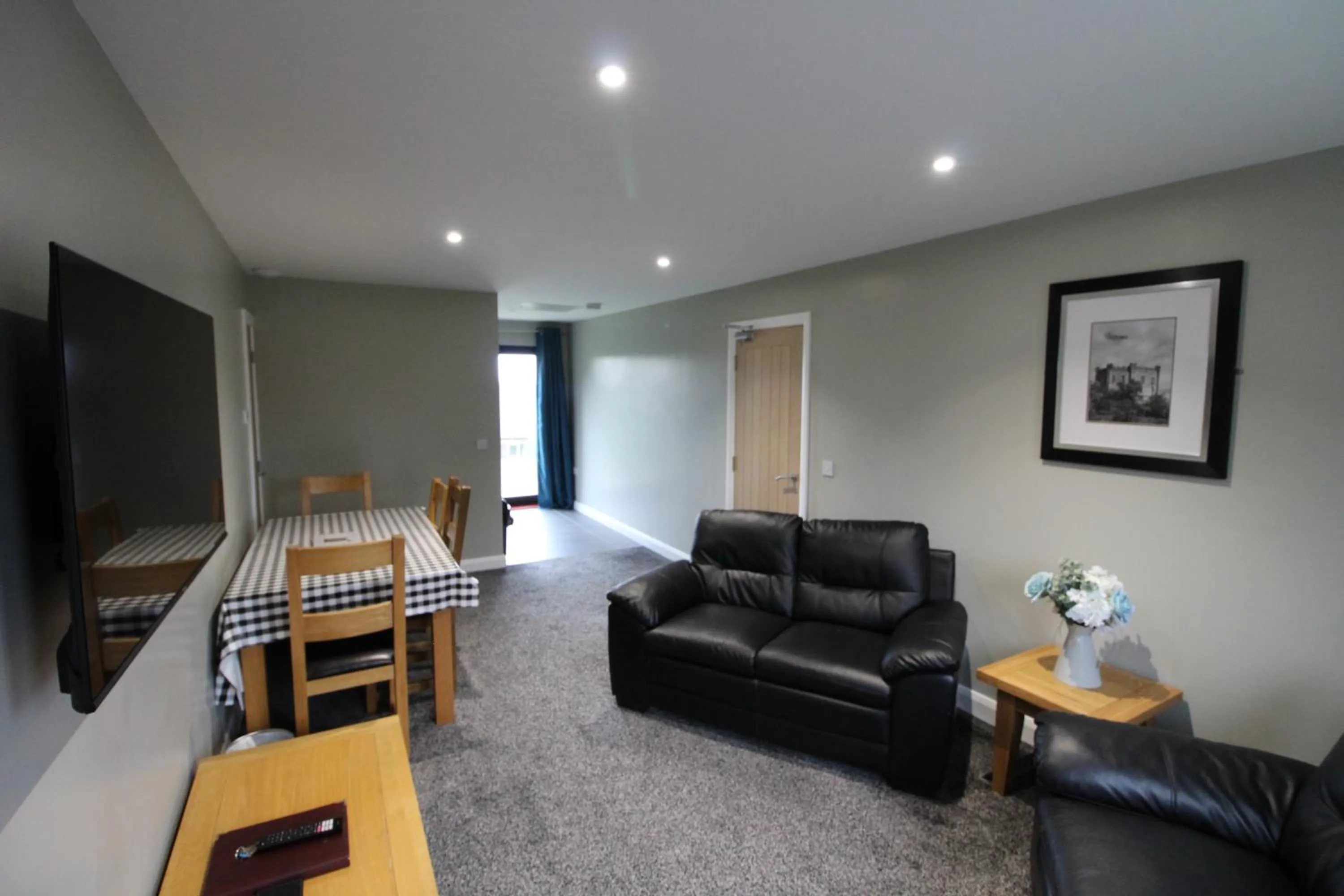Living room in Plawsworth Hall Serviced Cottages and Apartments
