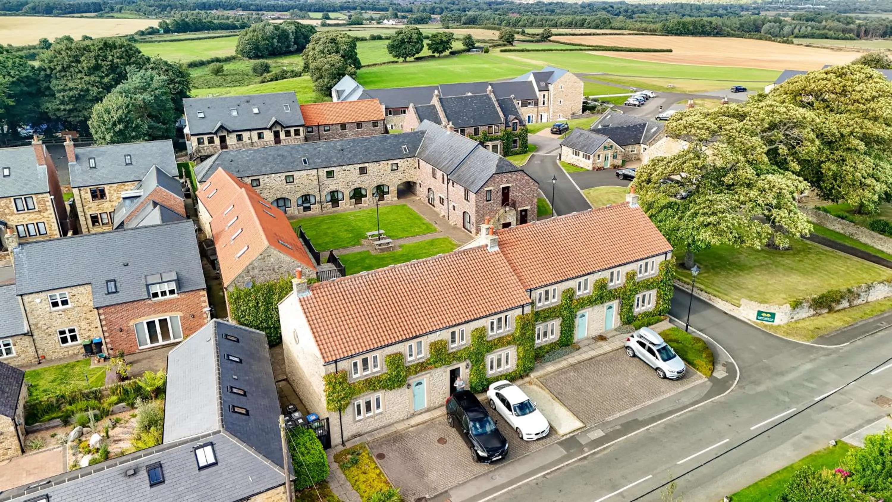 Property building in Plawsworth Hall Serviced Cottages and Apartments