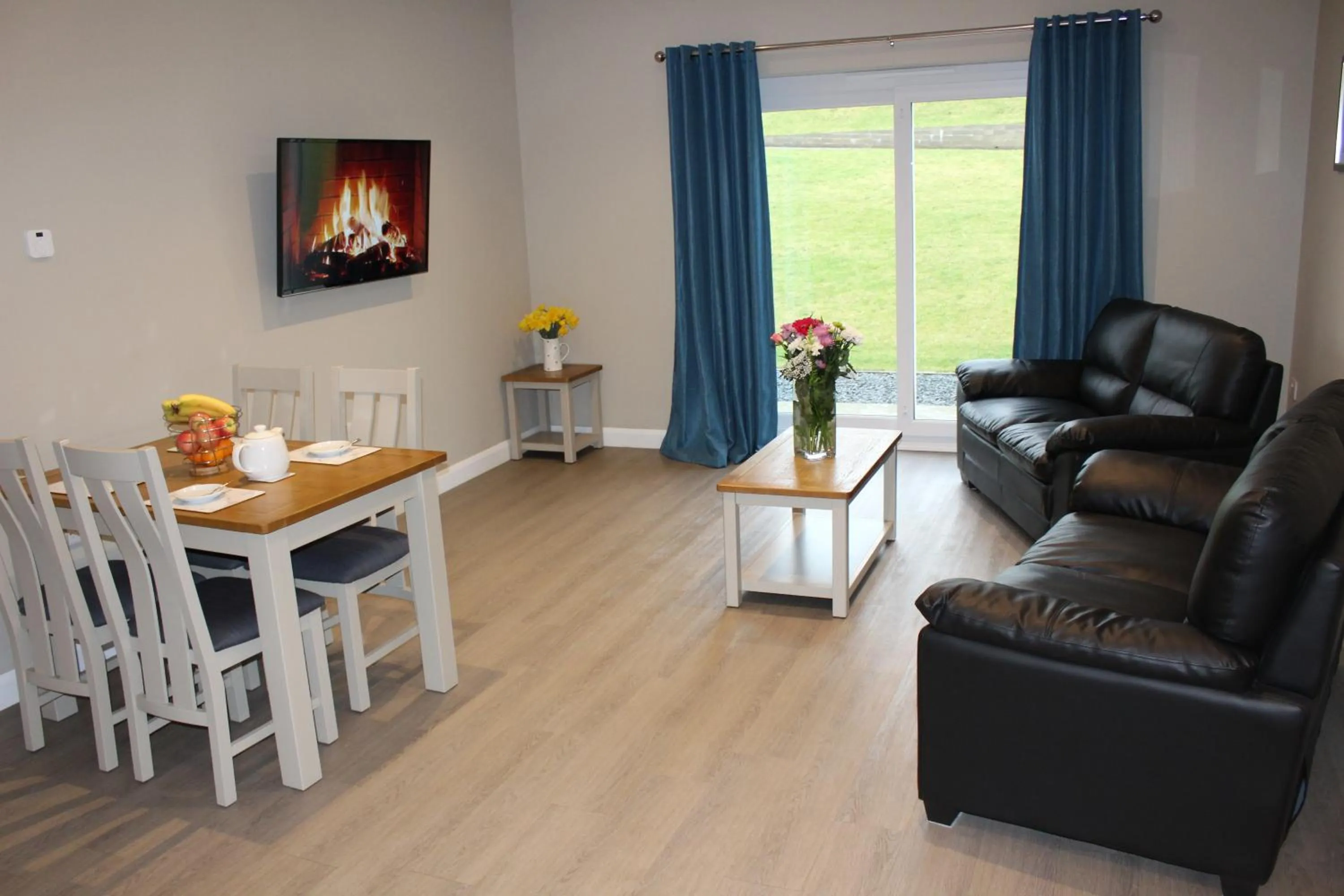 Living room in Plawsworth Hall Serviced Cottages and Apartments