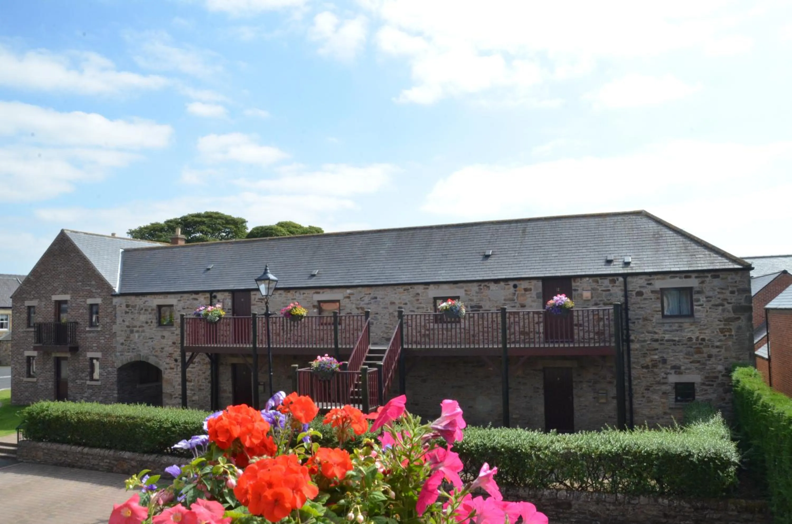 Property building in Plawsworth Hall Serviced Cottages and Apartments