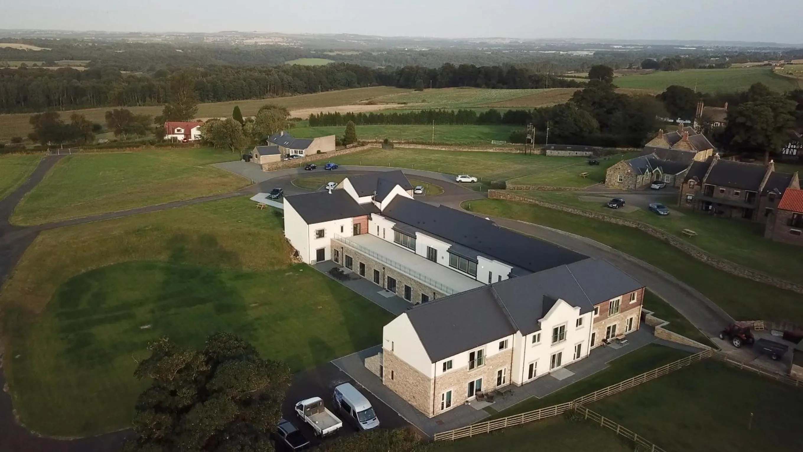 Property building in Plawsworth Hall Serviced Cottages and Apartments
