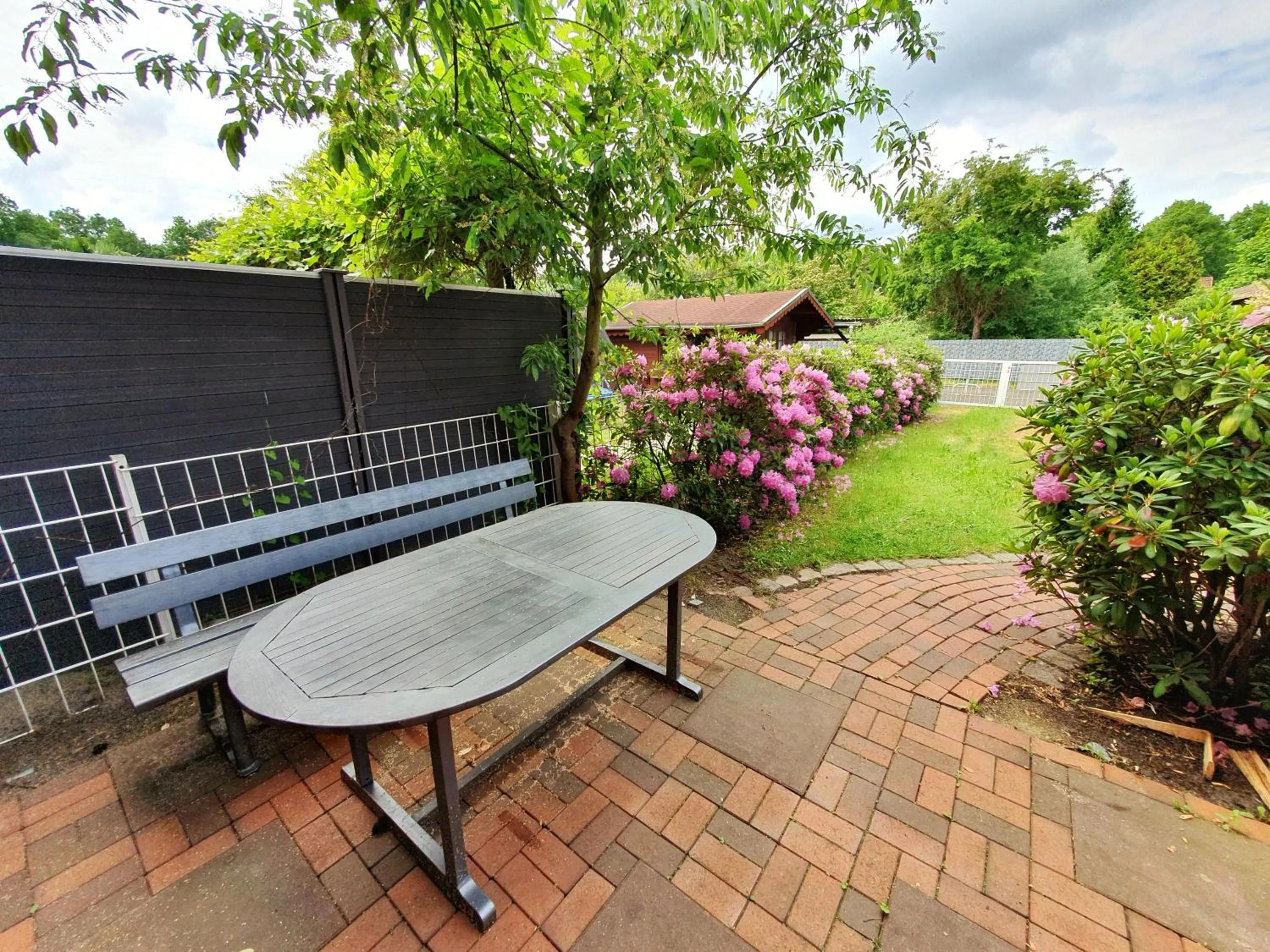 Patio in Aparthotel Jonas