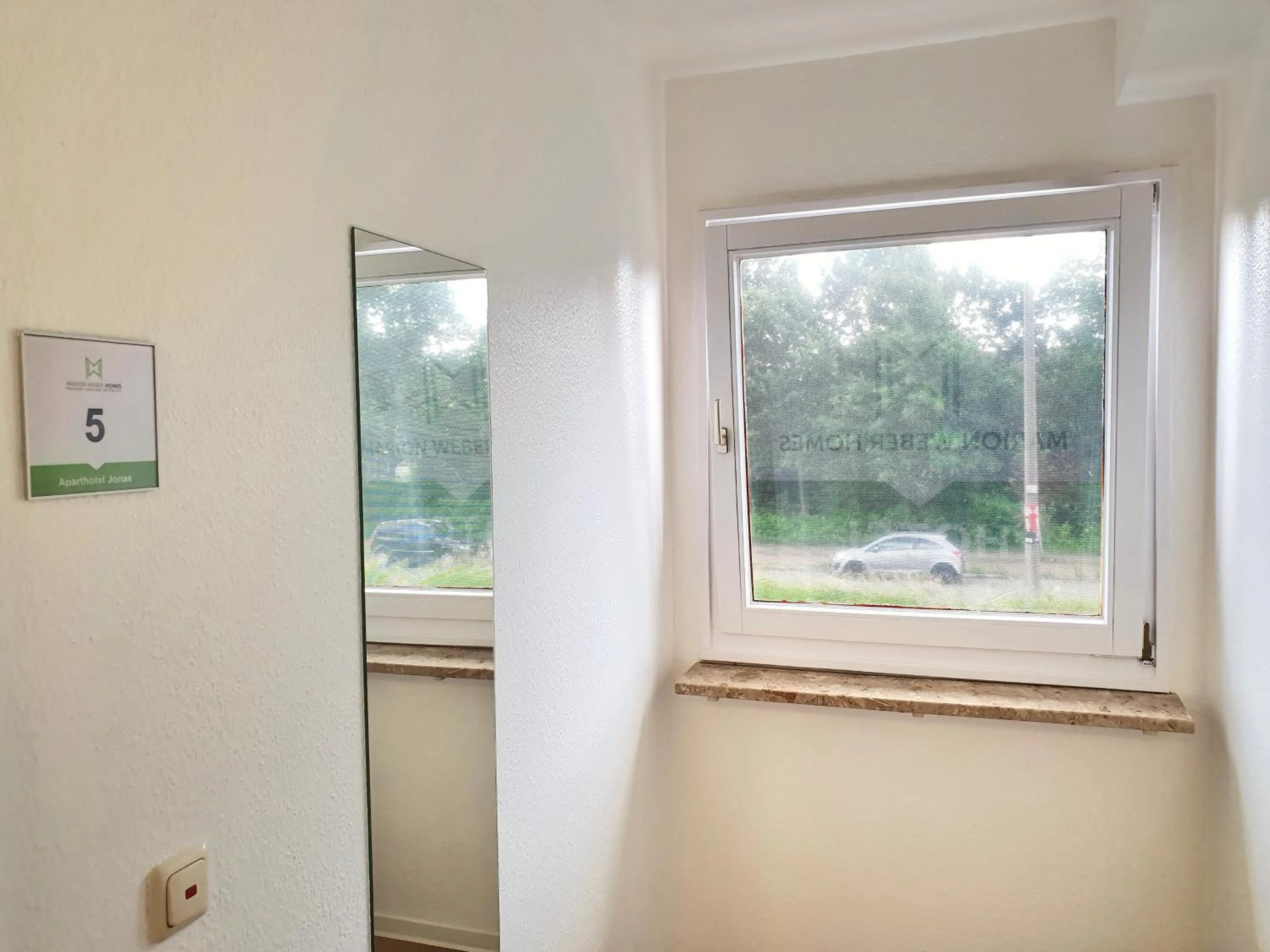 Property building in Aparthotel Jonas