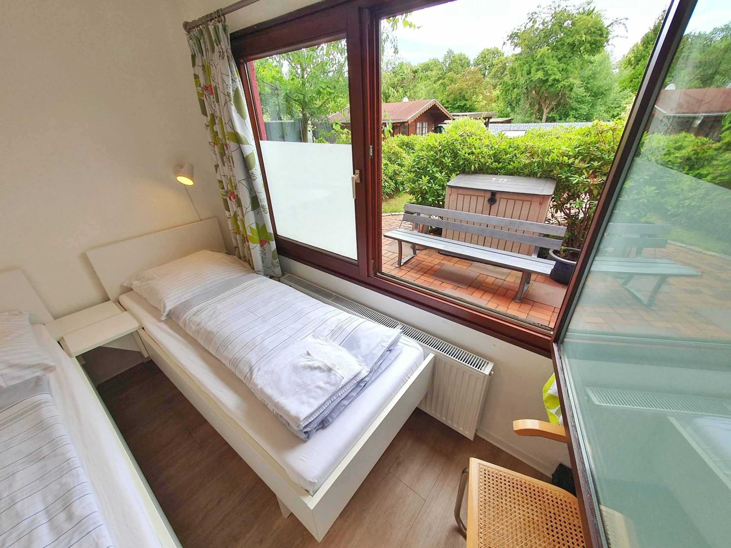 Bed in Aparthotel Jonas