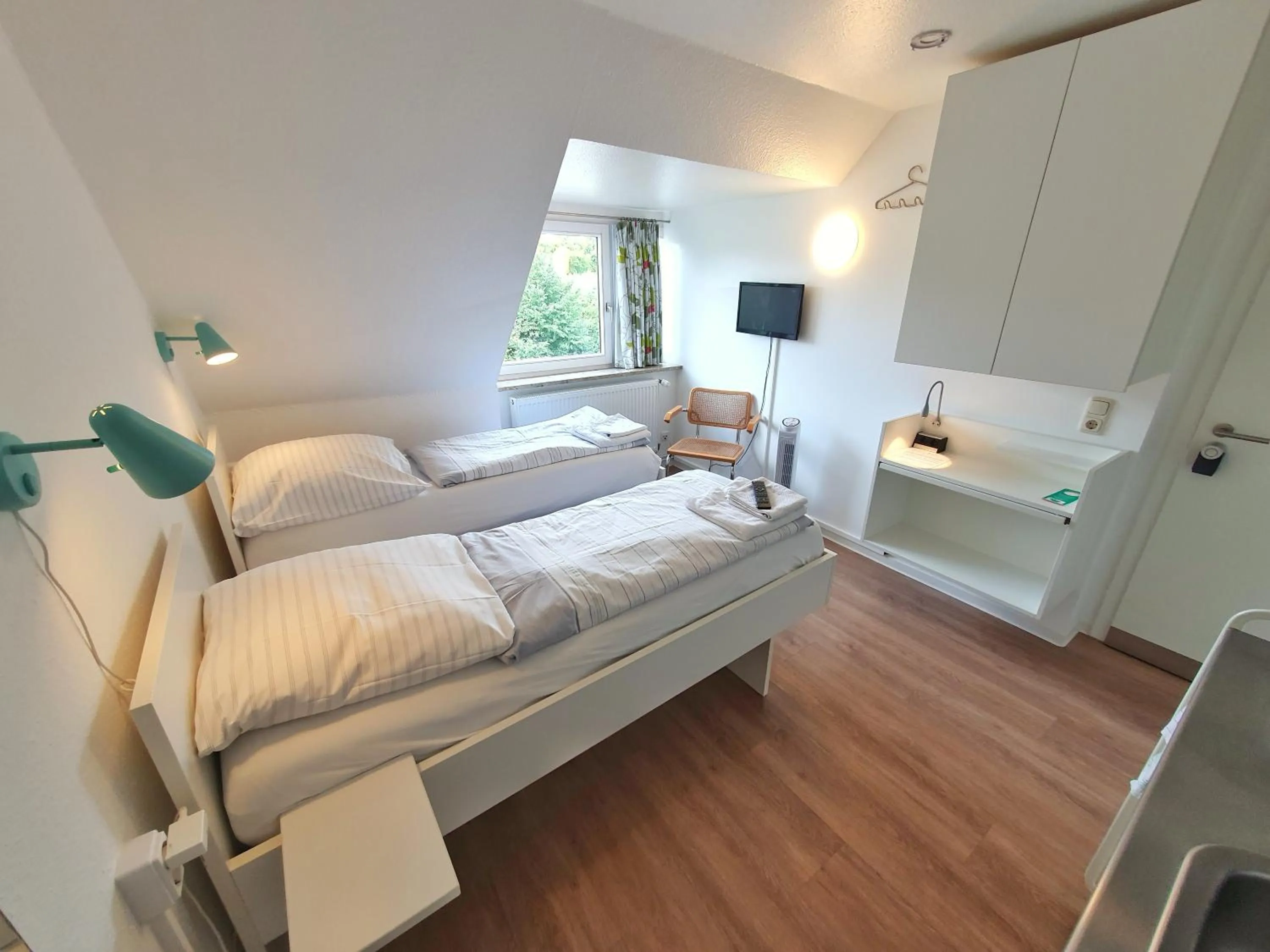 Bed in Aparthotel Jonas