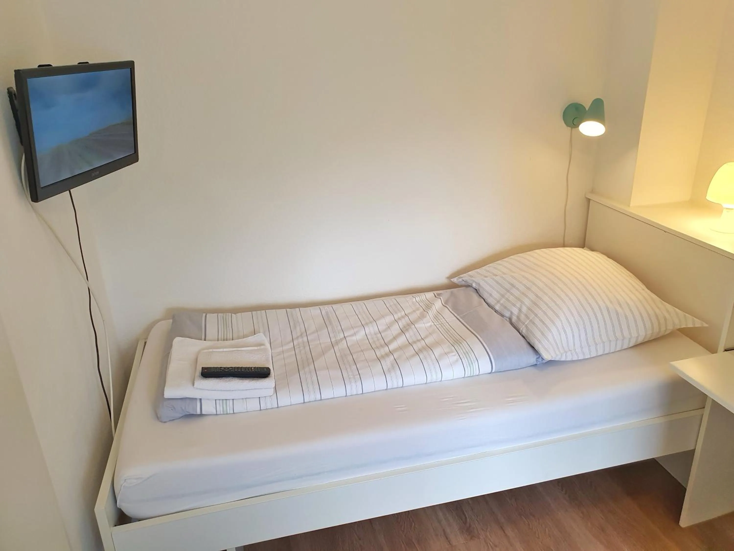 Bed in Aparthotel Jonas