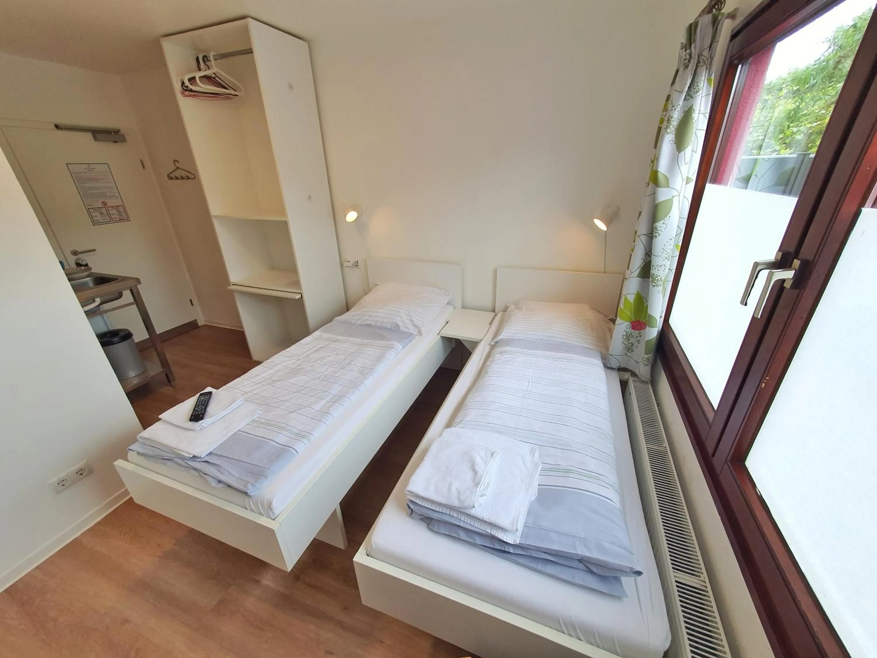 Bed in Aparthotel Jonas