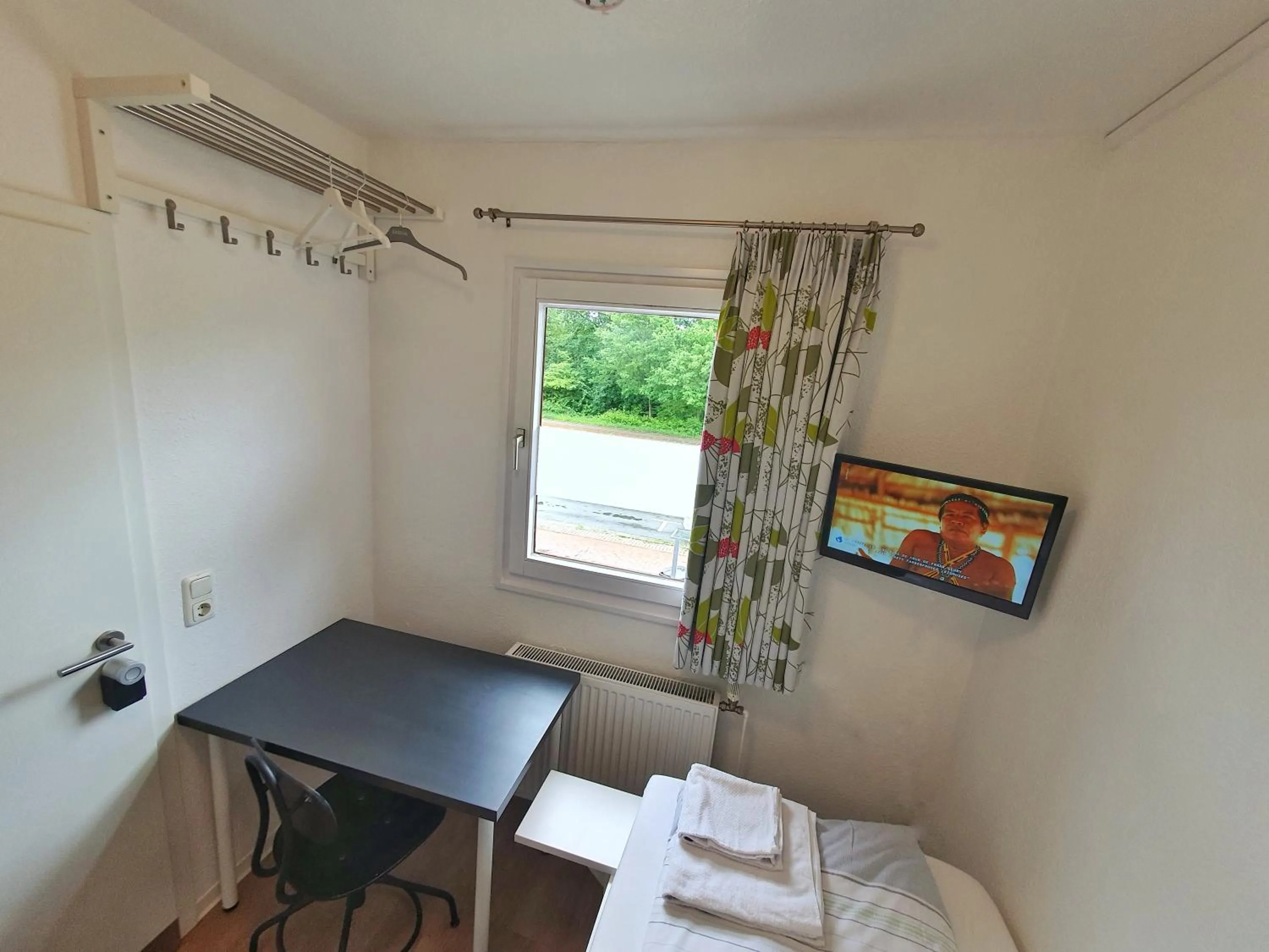 Bed in Aparthotel Jonas