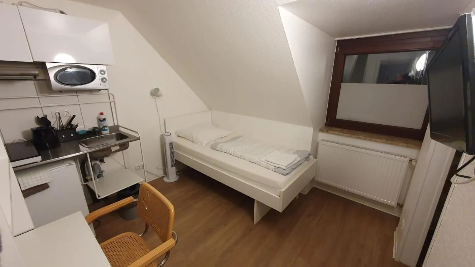 Bed in Aparthotel Jonas