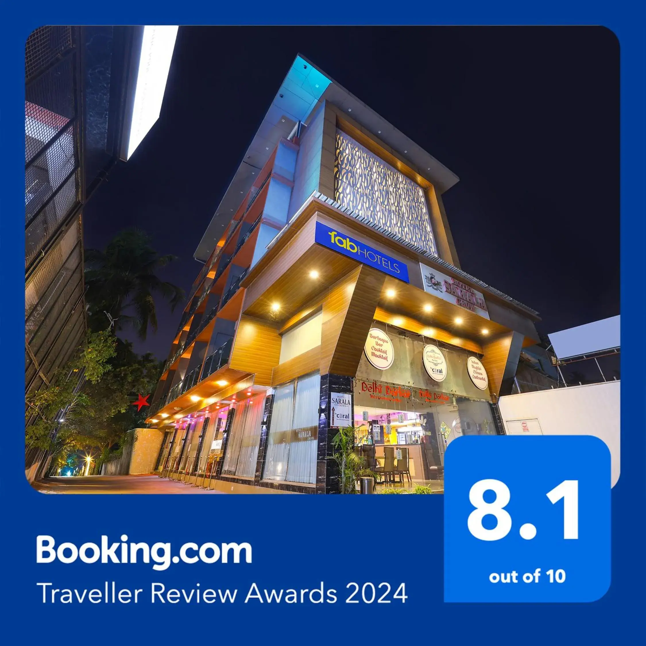 Property building in Fabhotel Prime Sarala Crown - 500M From Calangute Beach Property building in Fabhotel Prime Sarala Crown - 500M From Calangute Beach