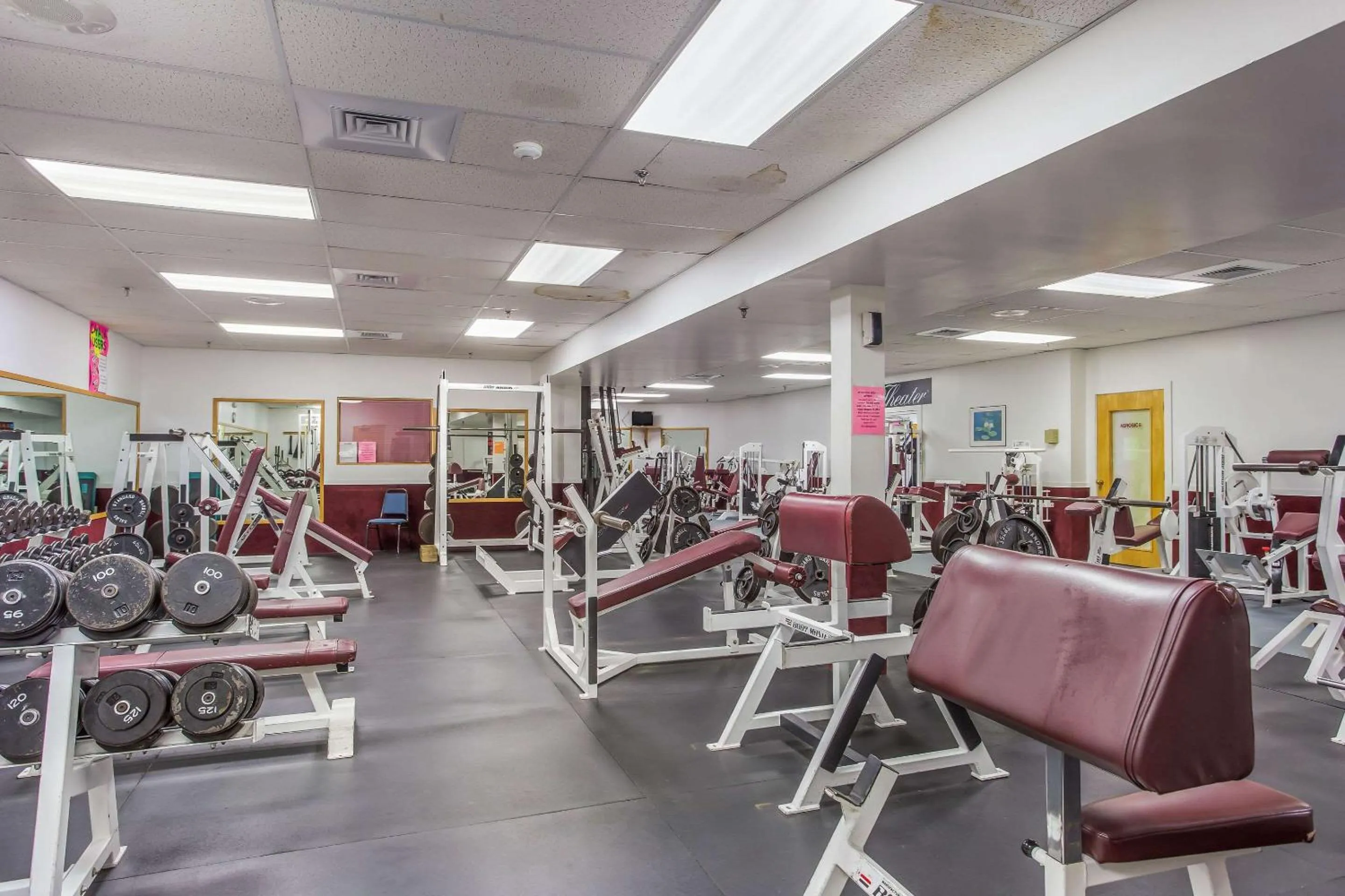 Fitness centre/facilities in Quality Inn & Suites Gorham Riverside