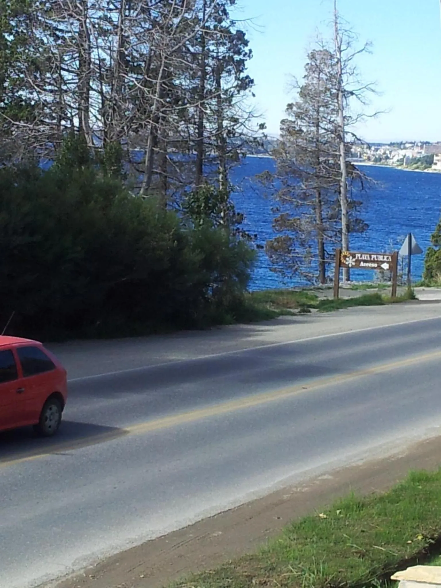 Lake view in Apart Altos Del Nahuel