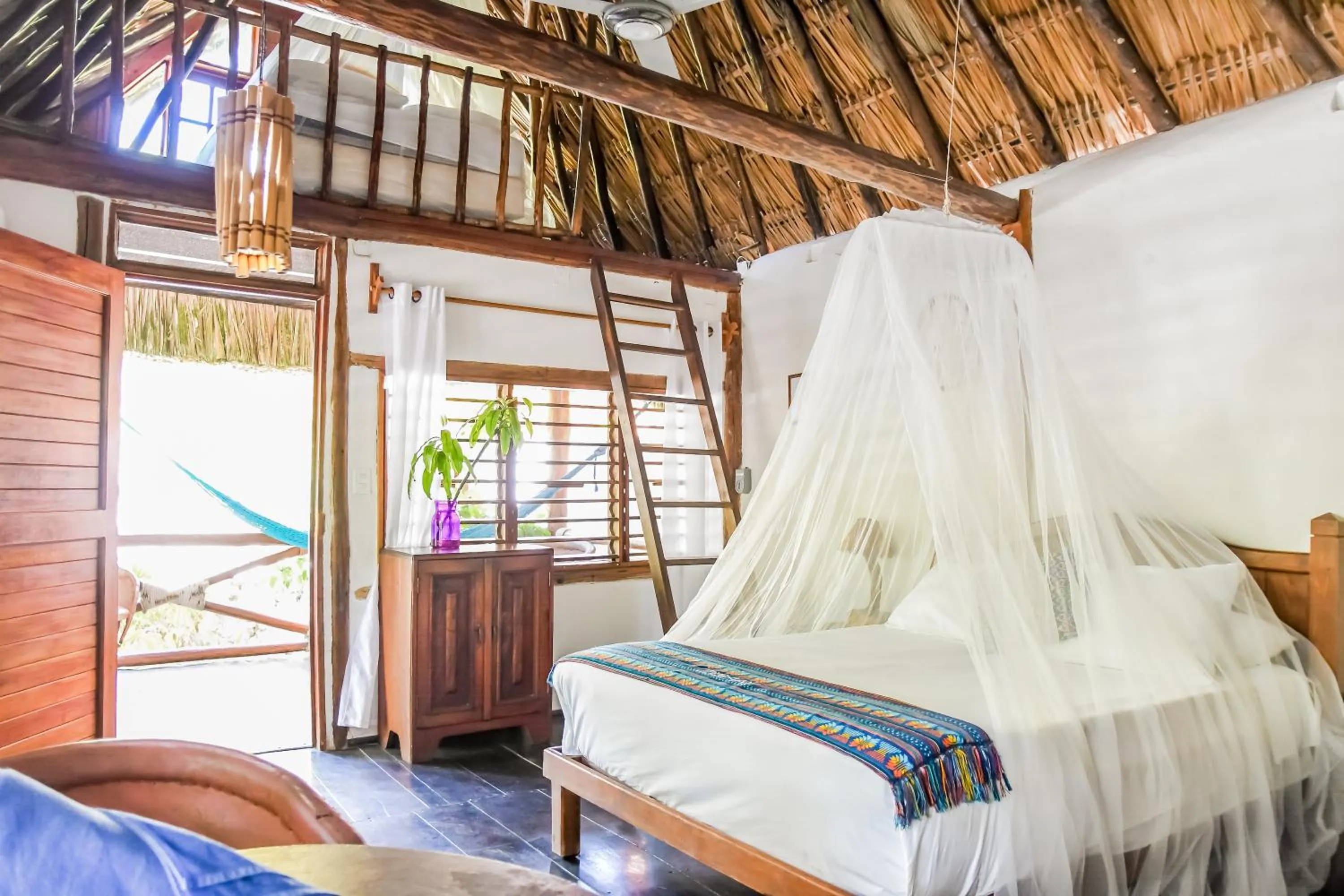 Bedroom, Bed in Zomay Beachfront Holbox
