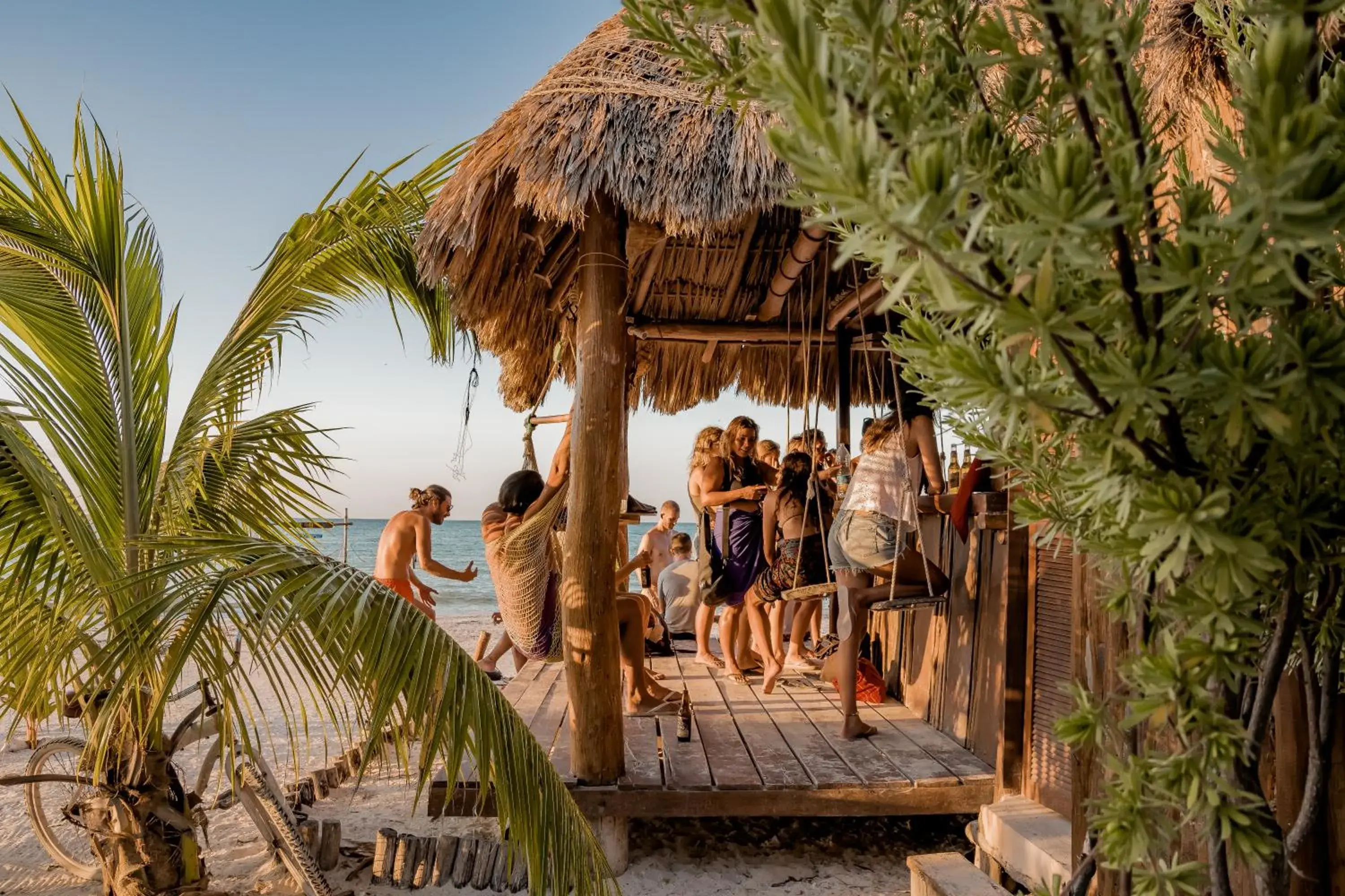 Lounge or bar in Zomay Beachfront Holbox Lounge or bar in Zomay Beachfront Holbox