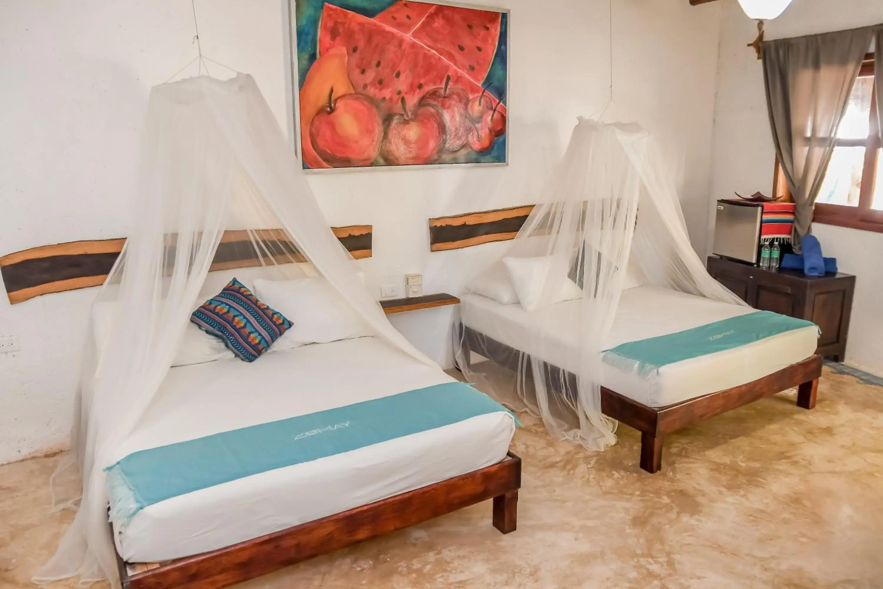 Twin Room in Zomay Beachfront Holbox Twin Room in Zomay Beachfront Holbox