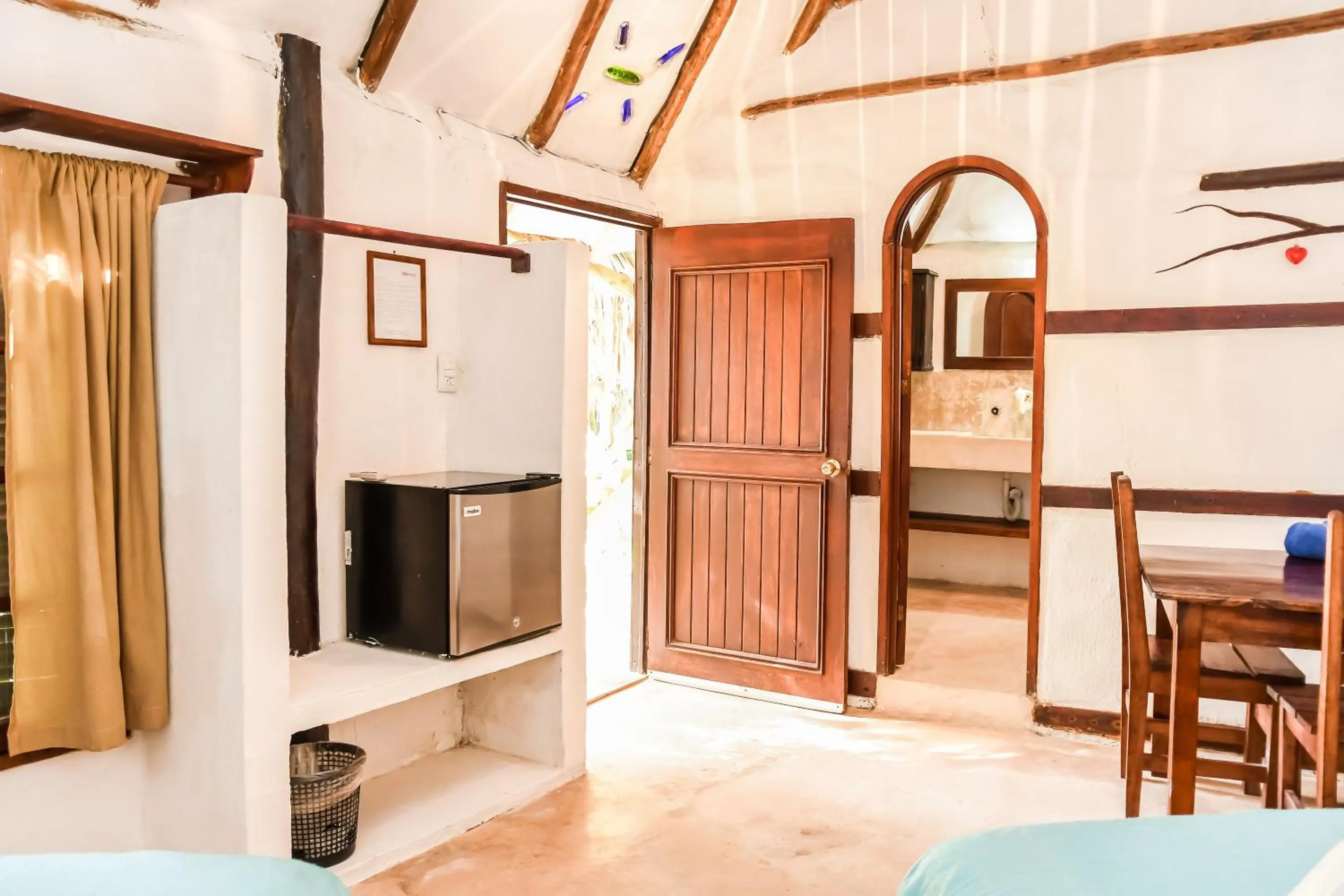 oven, Bed in Zomay Beachfront Holbox