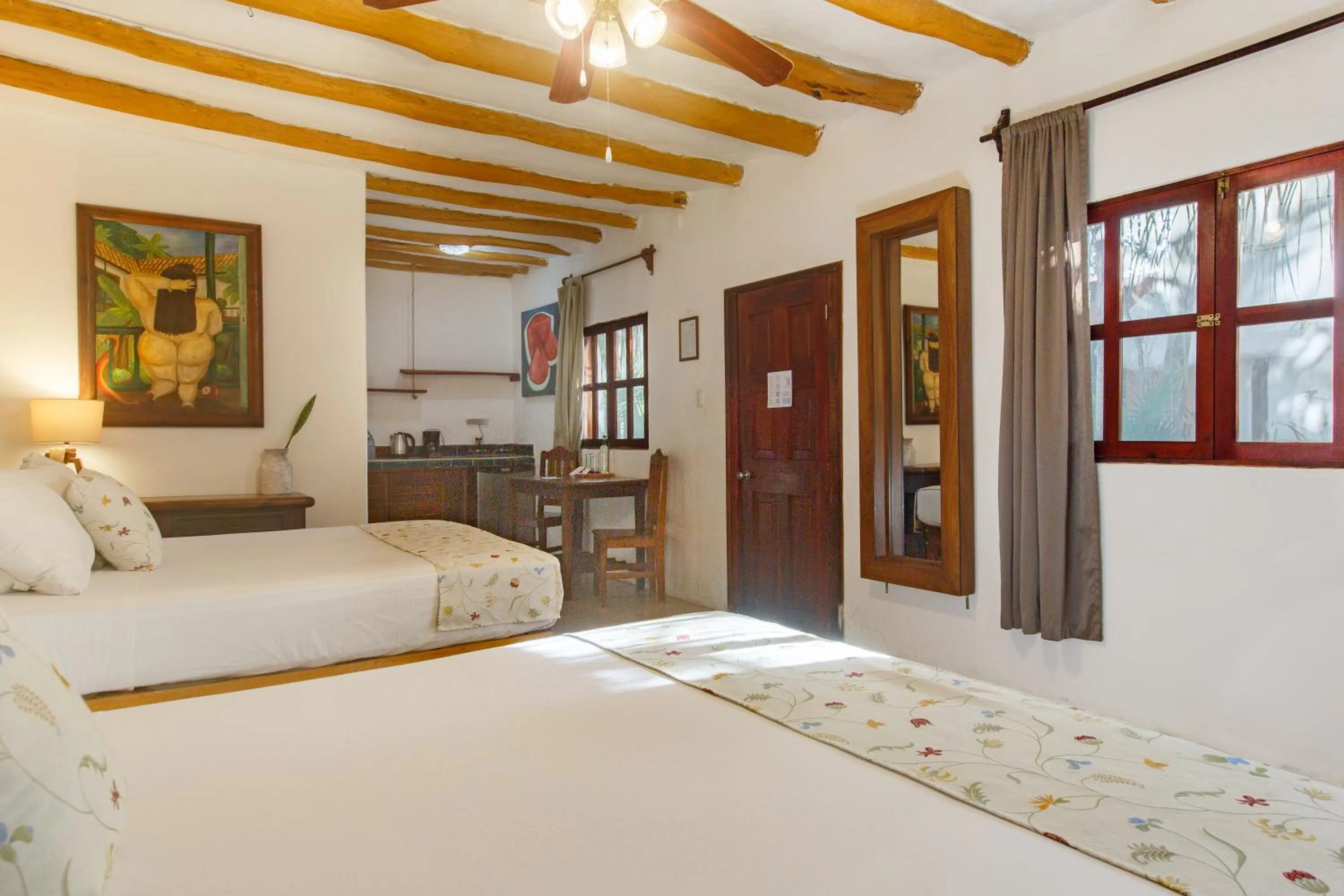 Bedroom, Bed in Zomay Beachfront Holbox