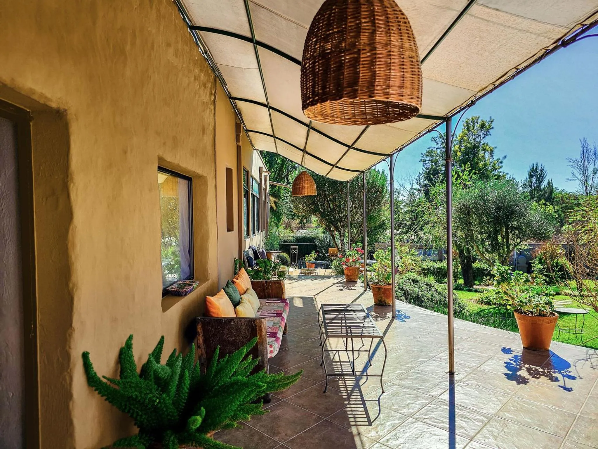 Patio in Bo Hotel & Spa Chicoana Salta