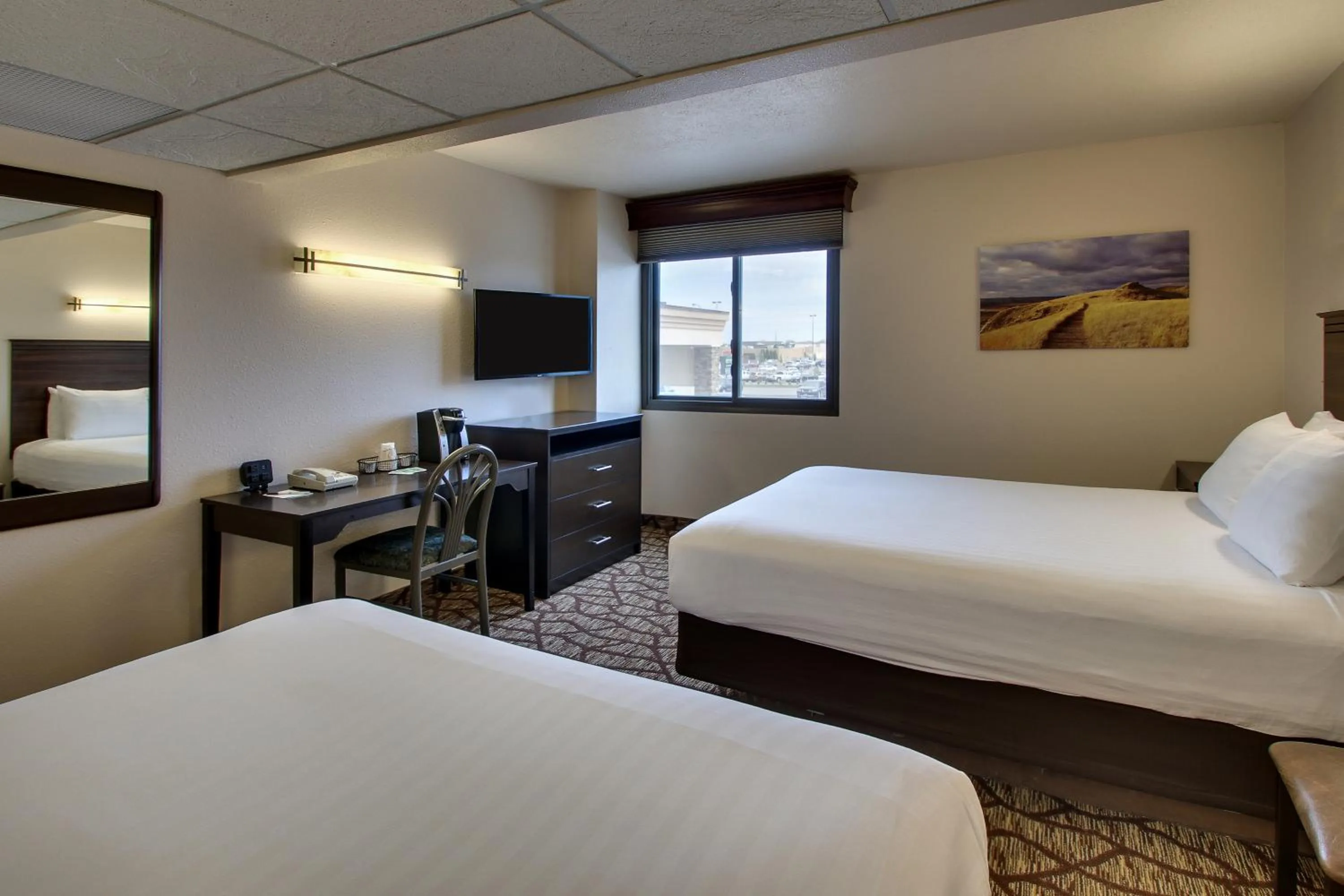 Bed in EverSpring Inn