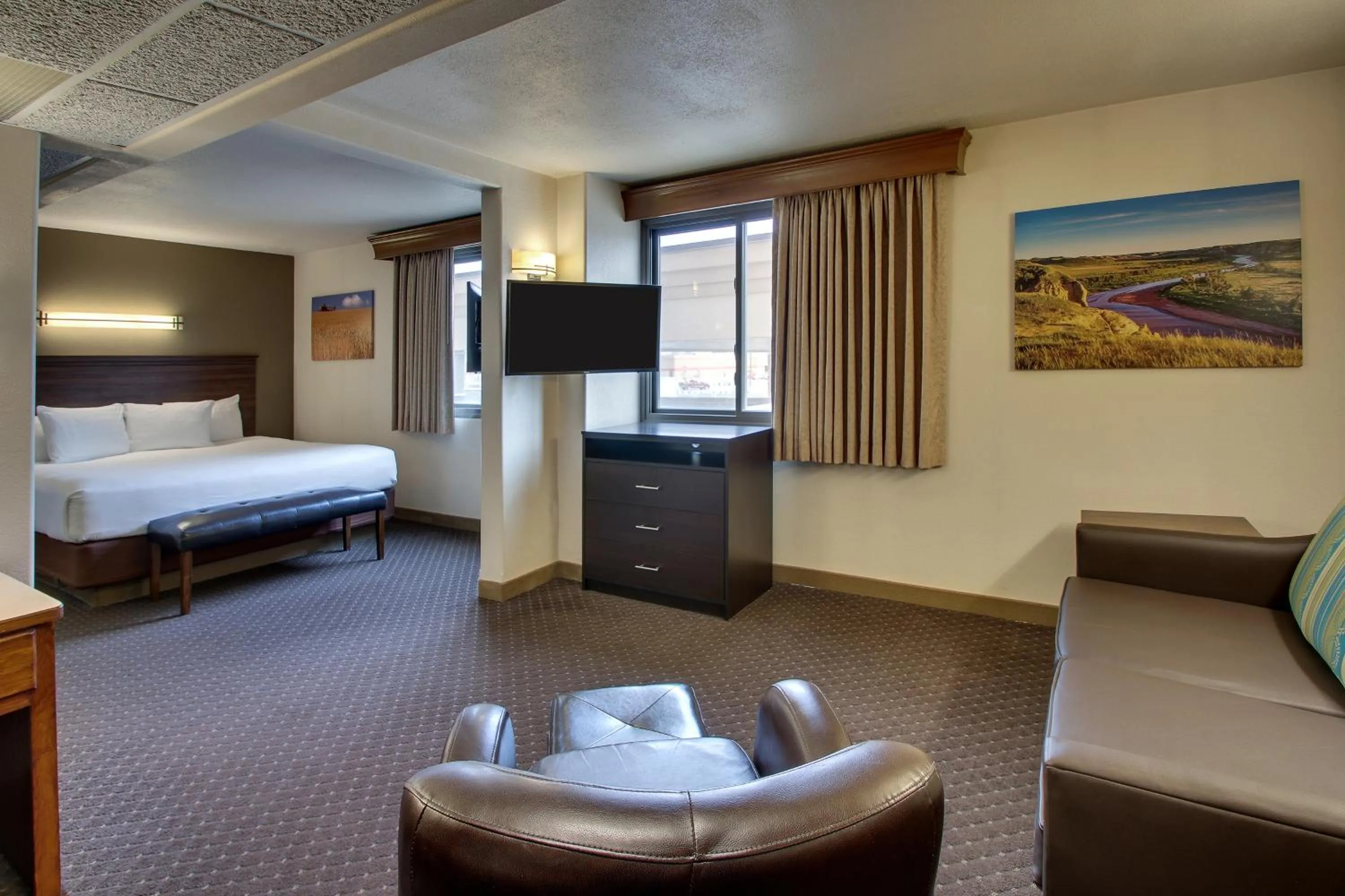 Bed in EverSpring Inn