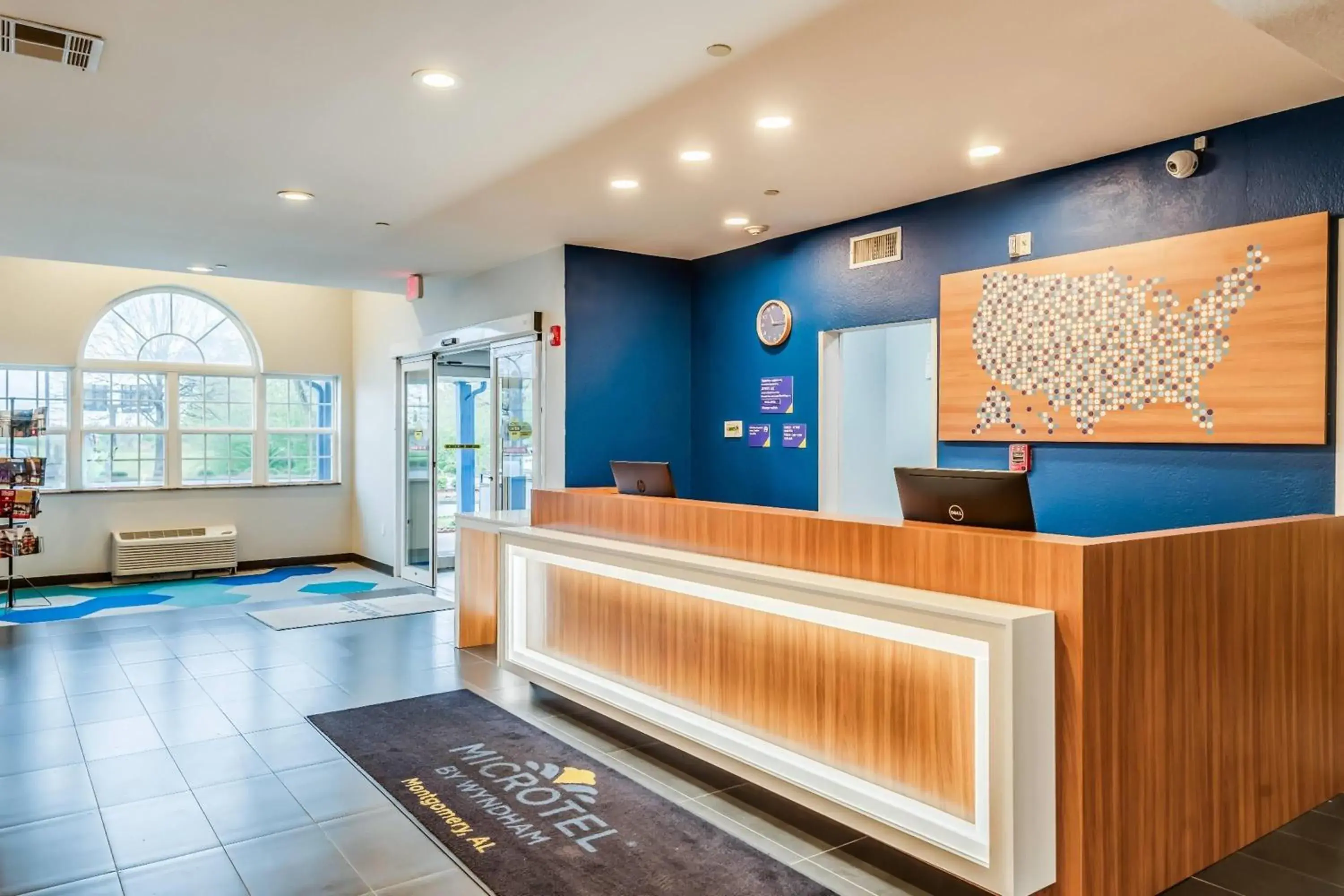 Lobby or reception in Microtel Inn & Suites by Wyndham Montgomery Lobby or reception in Microtel Inn & Suites by Wyndham Montgomery